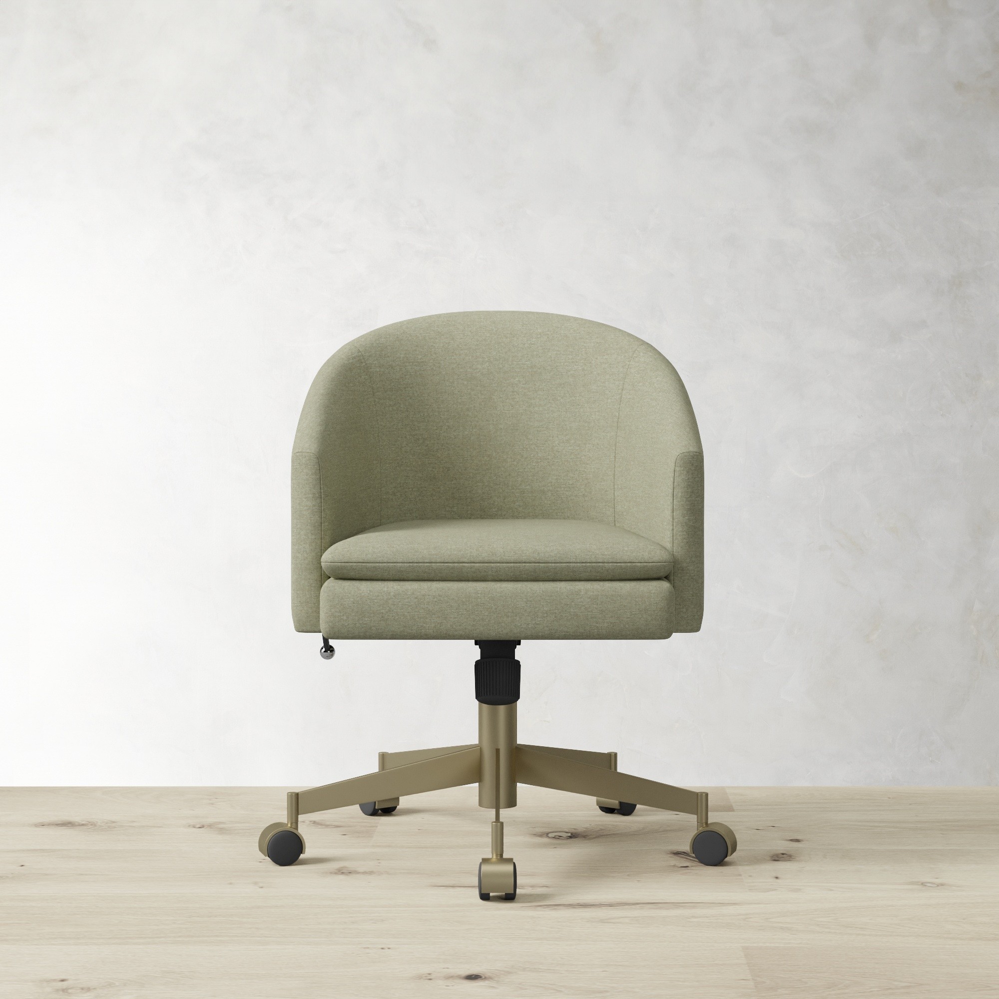 Chestnut Swivel Desk Chair