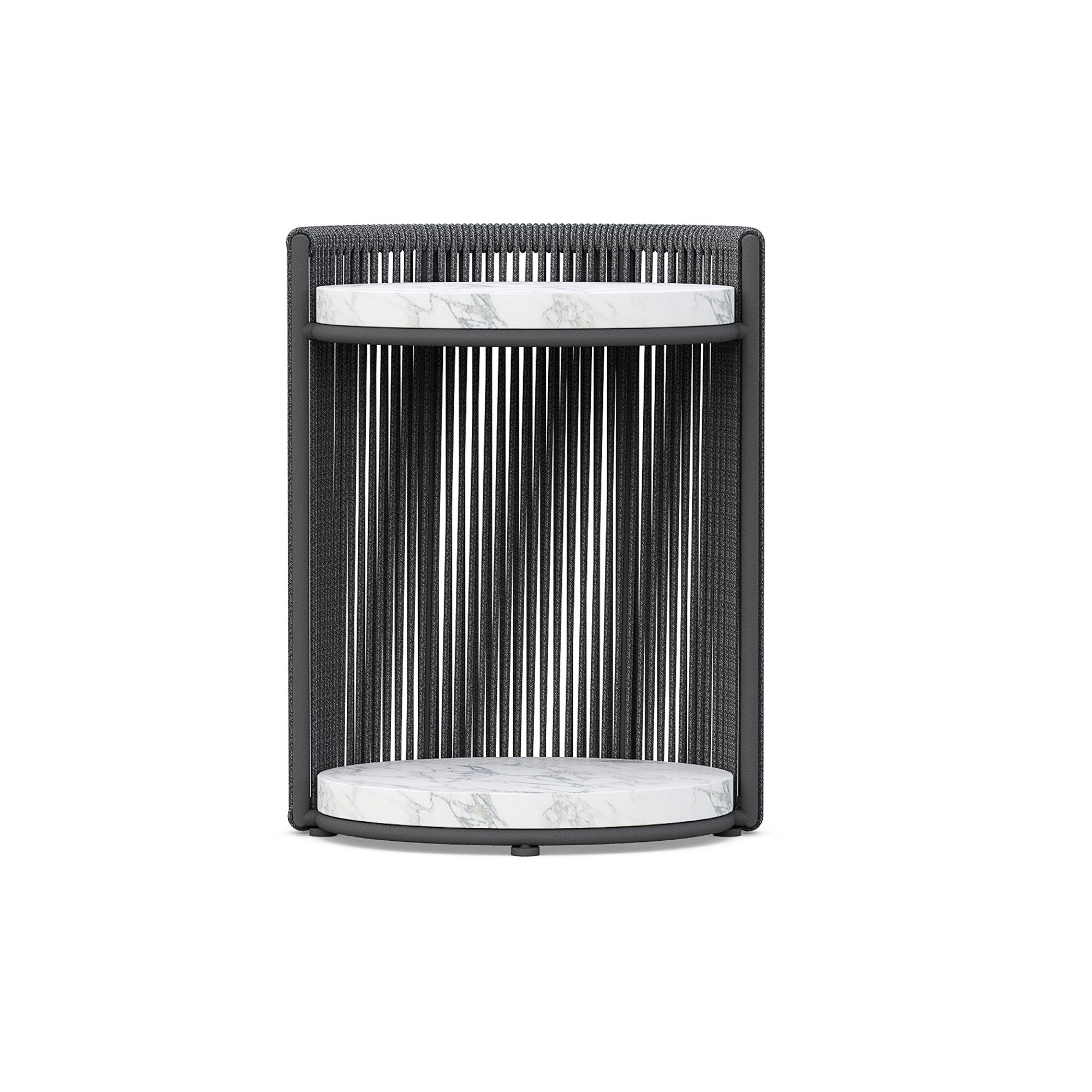 Bailey Outdoor 2-Tier Round Side Table (20