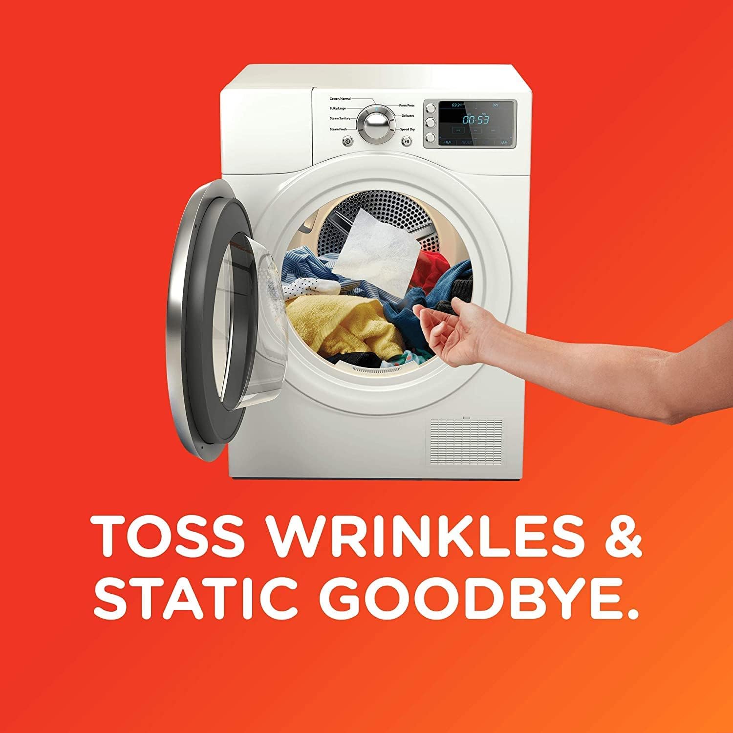 Bounce Dryer Sheets Laundry Fabric Softener, Fresh Linen Scent, 240 Count