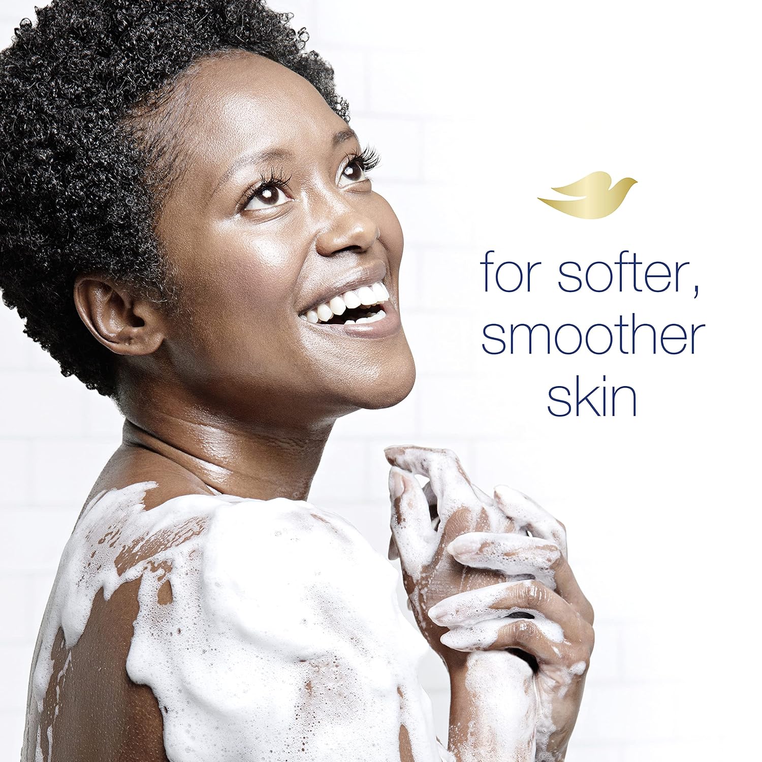 Dove Beauty Bar More Moisturizing Than Bar Soap for Softer Skin, Fragrance-Free, Hypoallergenic Beauty Bar Sensitive Skin With Gentle Cleanser 3.75 oz 14 Bars