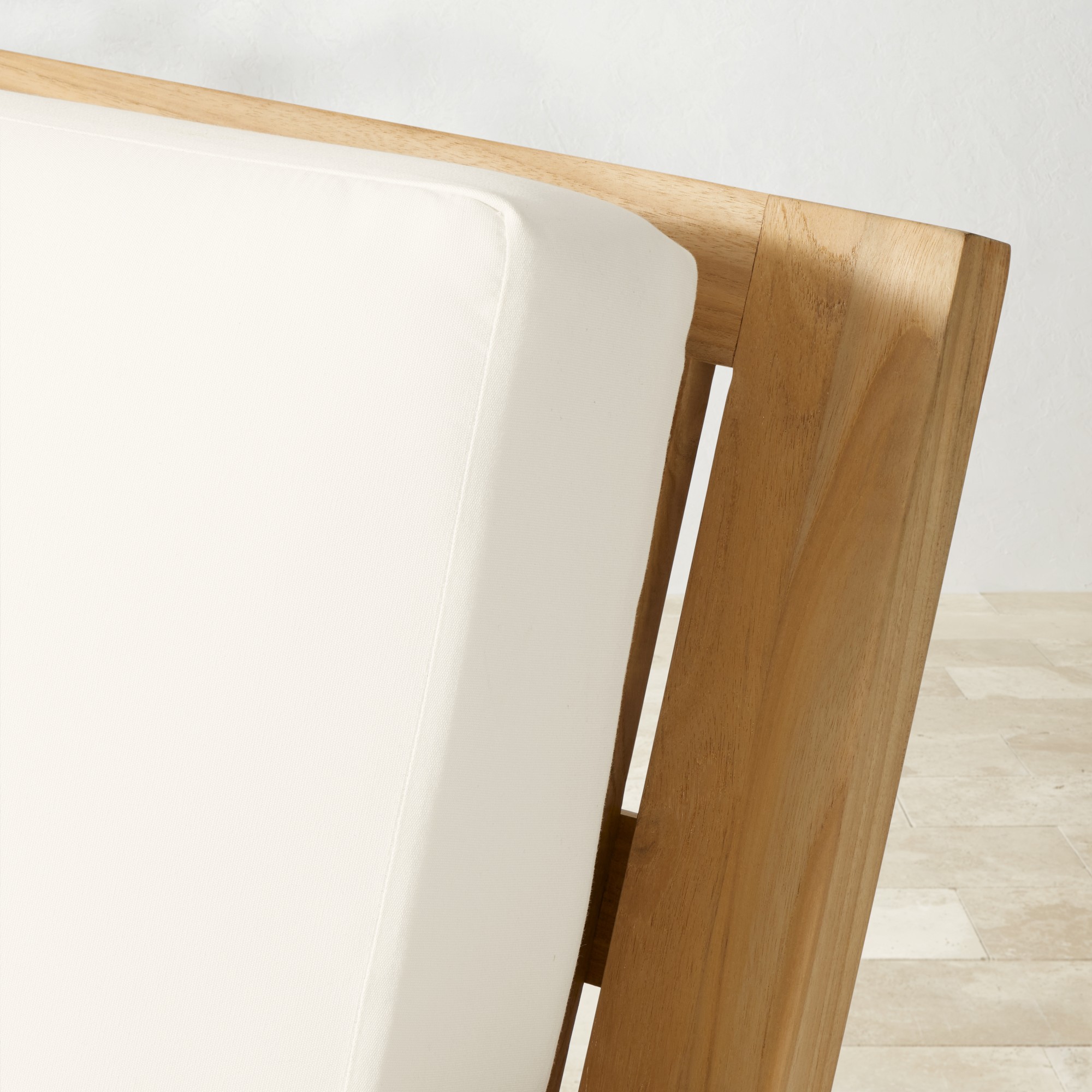 Larnaca Outdoor Natural Teak Rocker