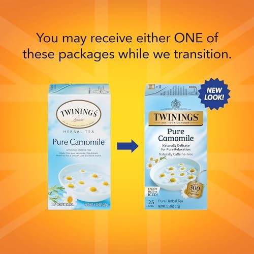 Twinings English Breakfast Black Tea Individually Wrapped Bags, 100 Count (Pack of 1), Smooth, Flavourful, and Robust, Caffeinated, Enjoy Hot or Iced | Packaging May Vary