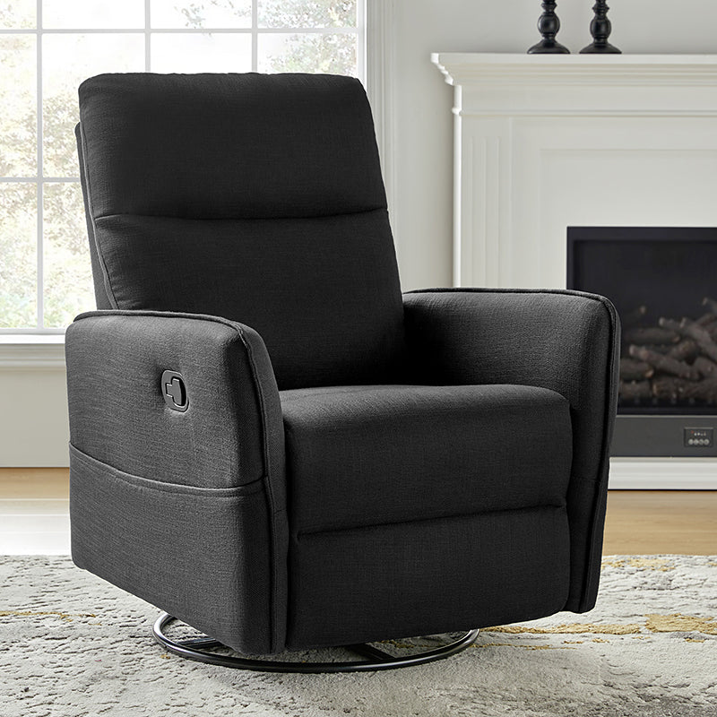 Chris Swivel Rocker Recliner with Two Side Pockets