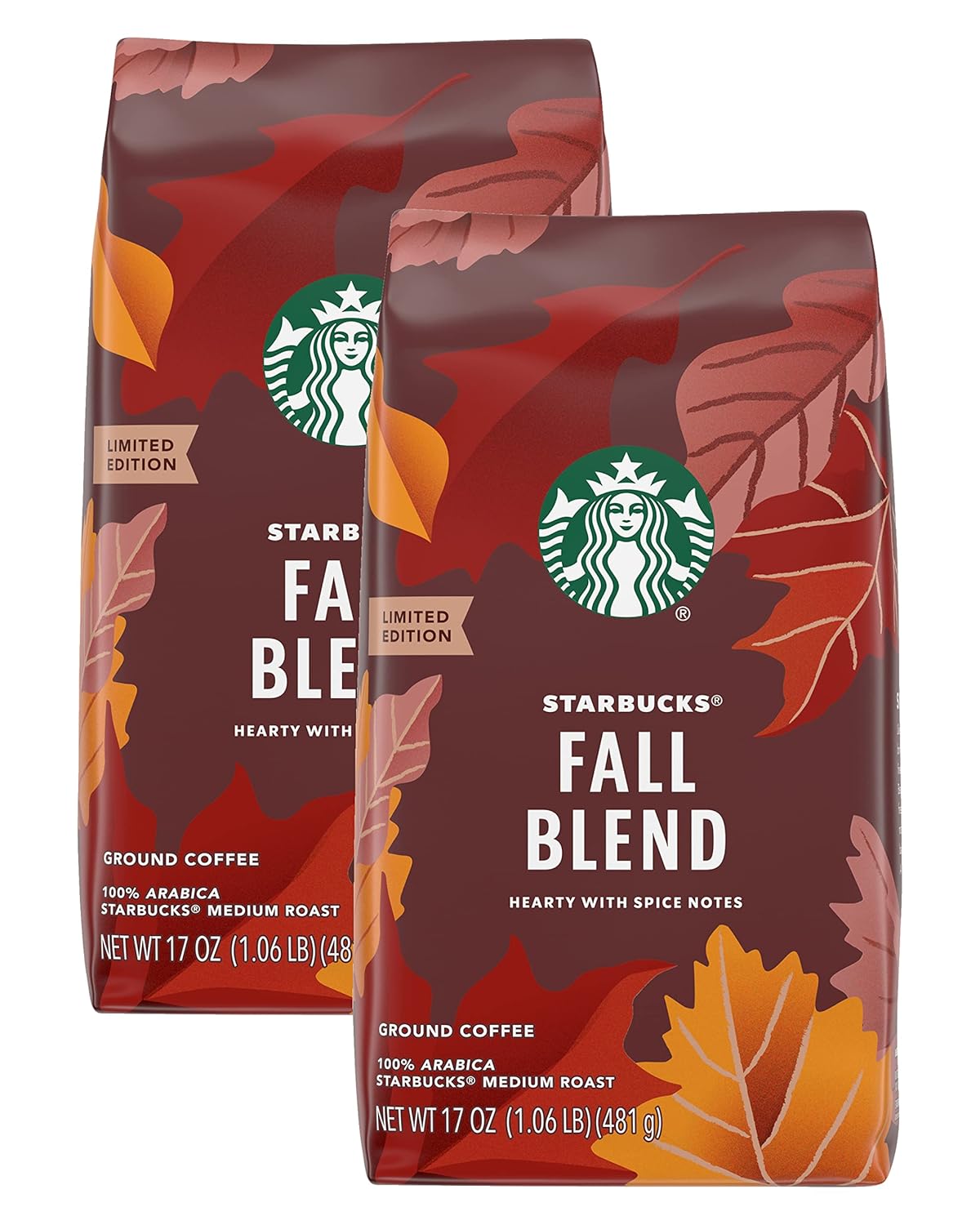Starbucks Ground Coffee, Medium Roast Coffee, Pike Place Roast, 100% Arabica, 1 Bag (28 Oz)