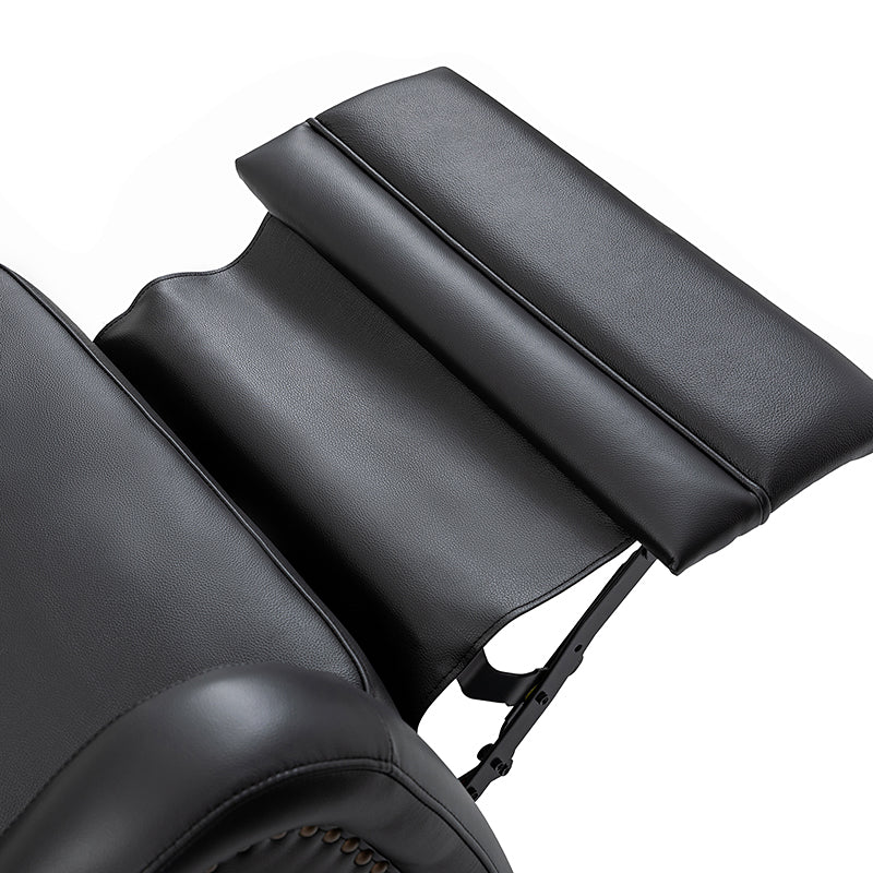 Amelia Genuine Leather Swivel Rocker Recliner