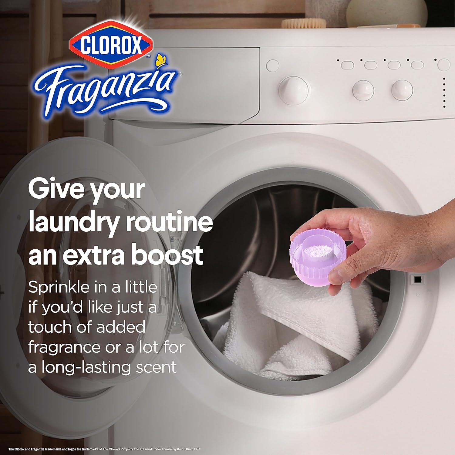 Clorox Fraganzia In-Wash Scent Booster Crystals in Ocean Scent, 18 Oz Twin Pack | Laundry Scent Booster Crystals | In-wash Scent Booster for Fresh Laundry in Ocean Scent 18 Ounce Twin Pack, 36oz