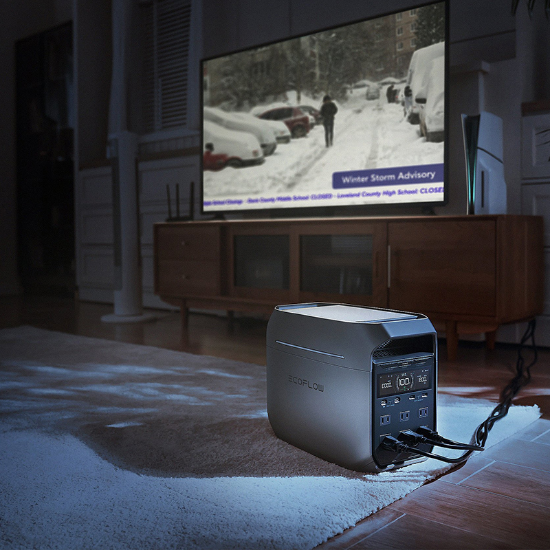 ☀️Last Day For Clearance🔌Ecoflow Delta 3 Plus 1000Wh Power Station w Trolley & 160W Solar Panel