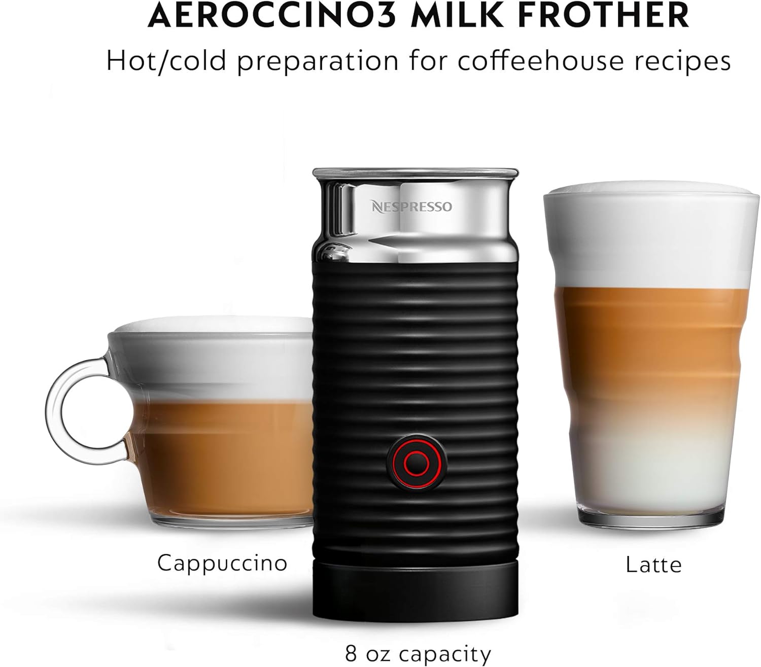 Nespresso Vertuo Coffee and Espresso Maker,1597 ml, by De'Longhi, Graphite Metal