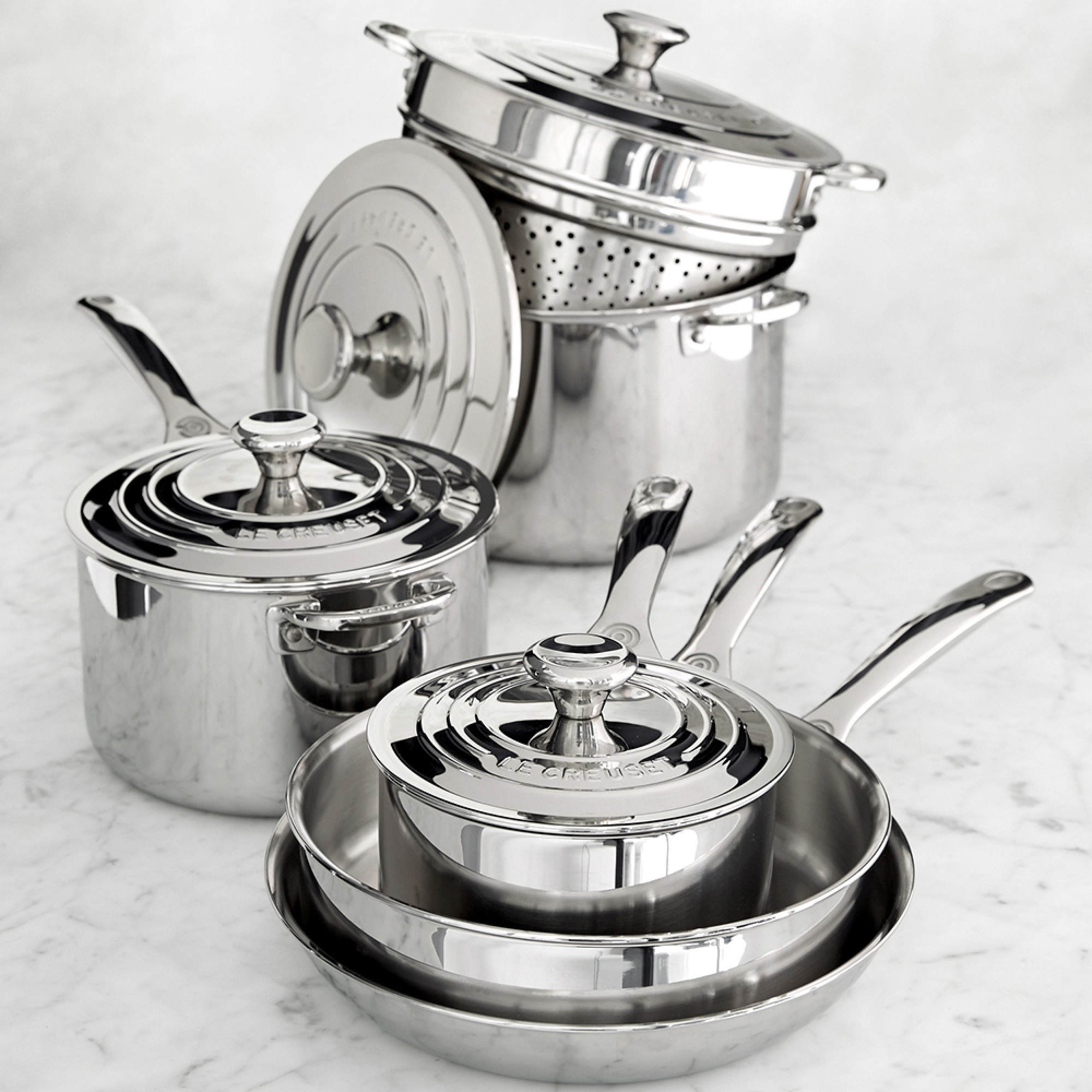 Le Creuset Stainless-Steel Saucepan
