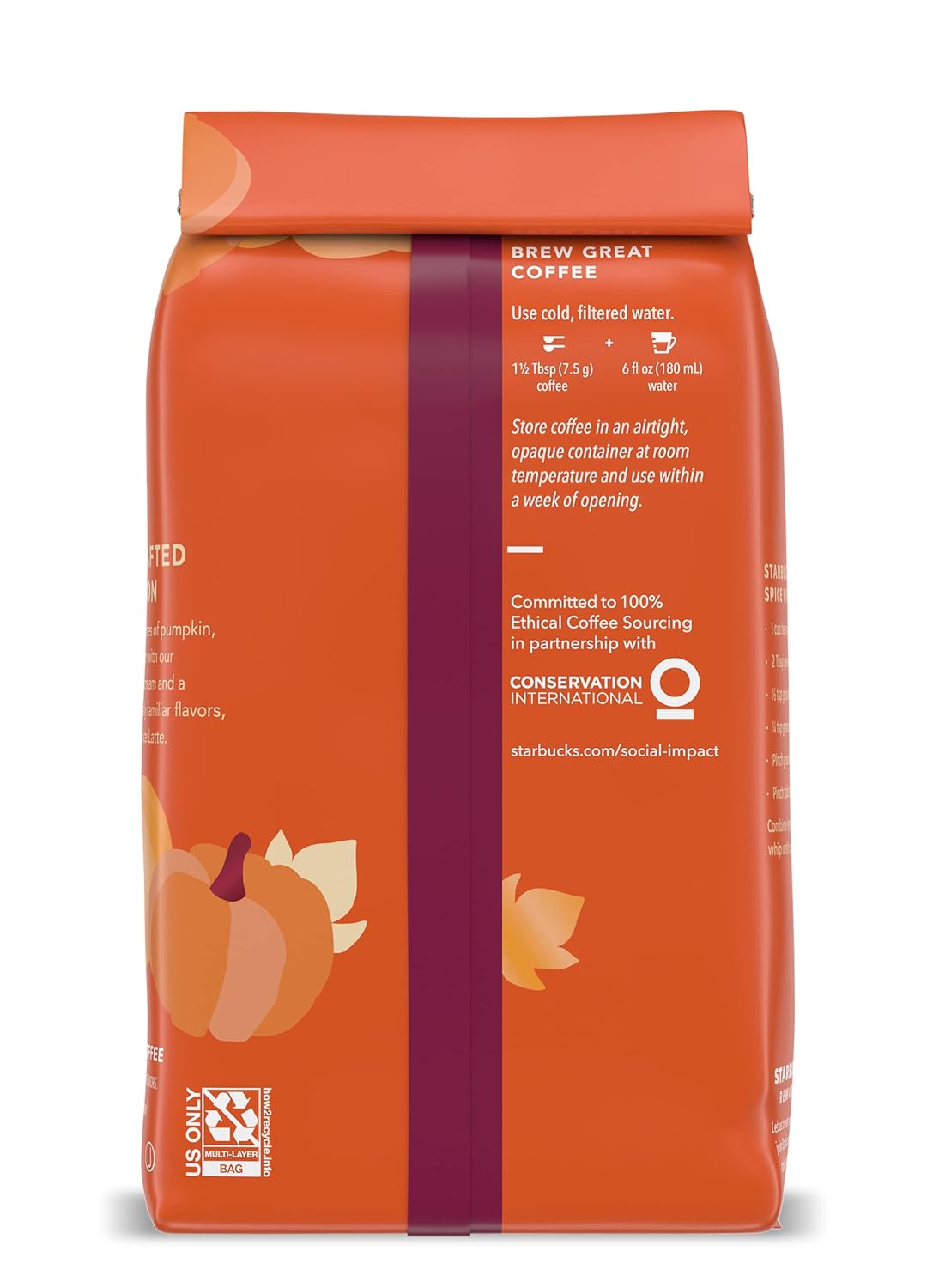 Starbucks Ground Coffee, Medium Roast Coffee, Pike Place Roast, 100% Arabica, 1 Bag (28 Oz)