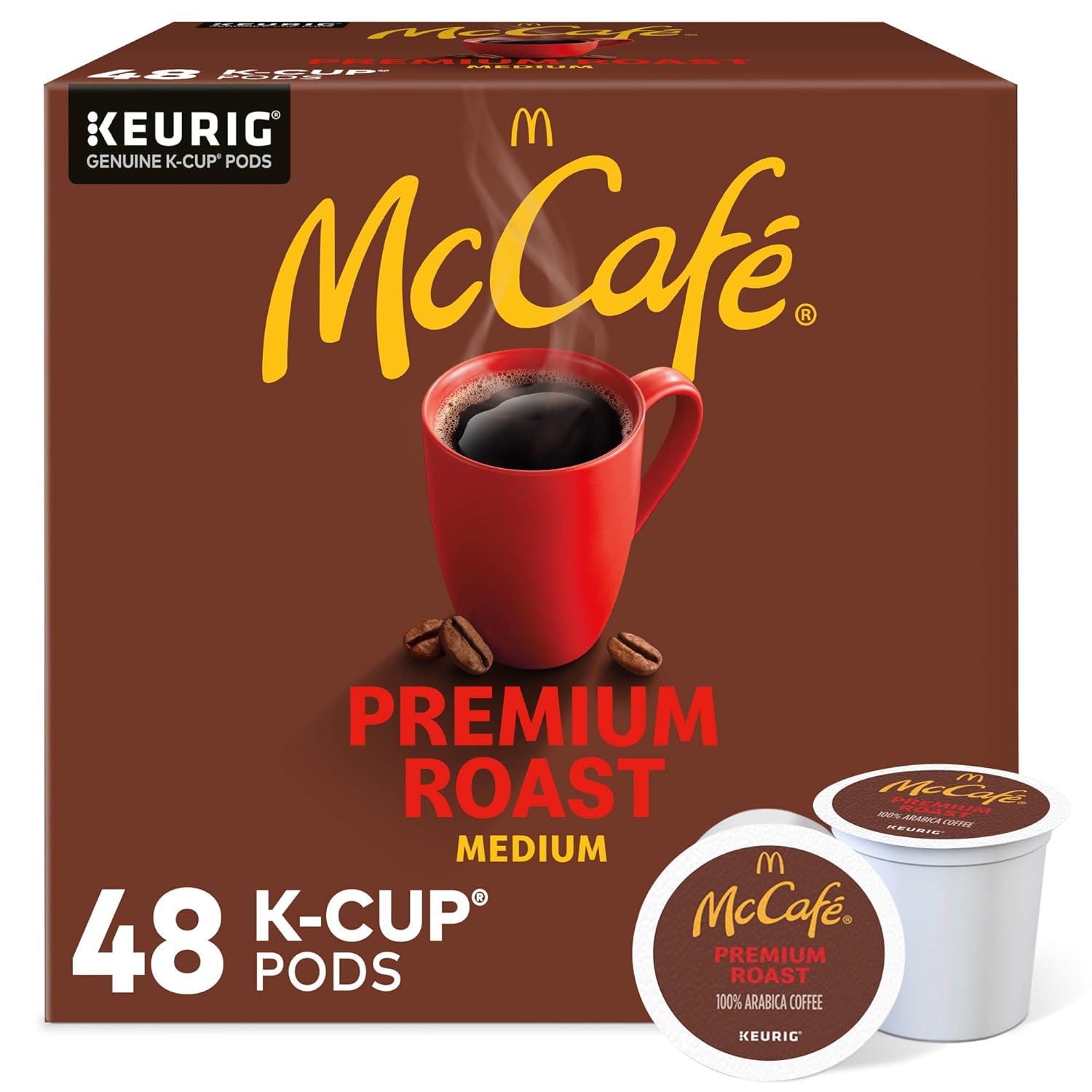 McCafe Premium Roast, Single-Serve Keurig K-Cup Pods, Medium Roast Coffee Pods Pods, 84 Count