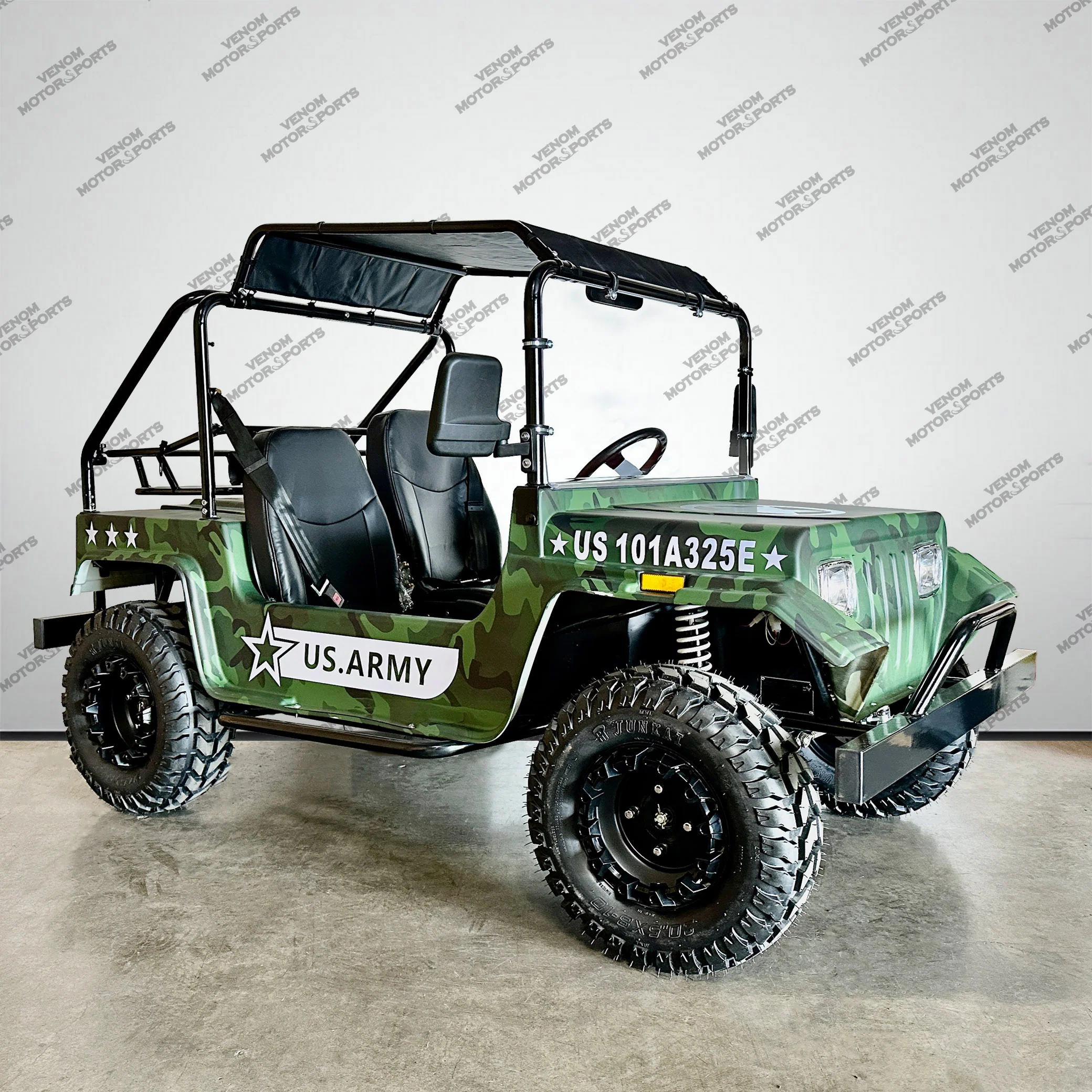 Venom 200cc Mini Jeep | Willys Edition | Full-Size | Automatic