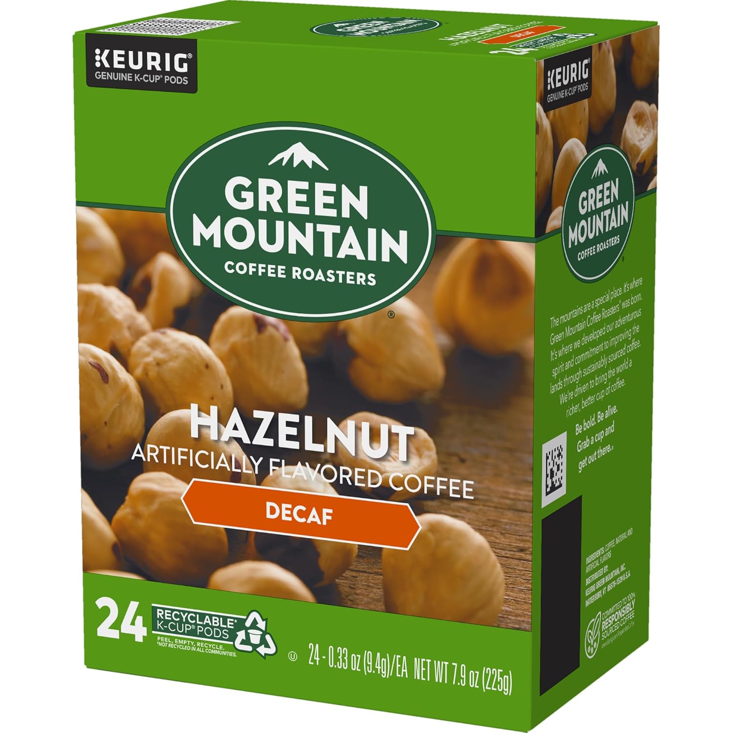 Green Mountain Coffee Roasters Caramel Vanilla Cream Keurig Single-Serve K-Cup pods, Light Roast Coffee, 72 Count (6 Packs of 12)
