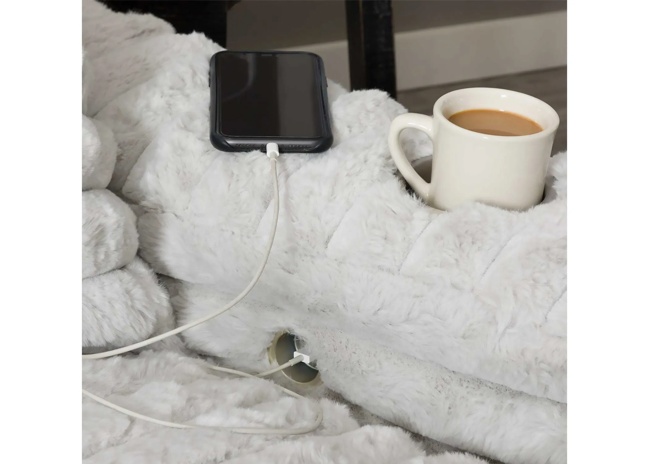 Comfy Upholstered Chaise Lounge