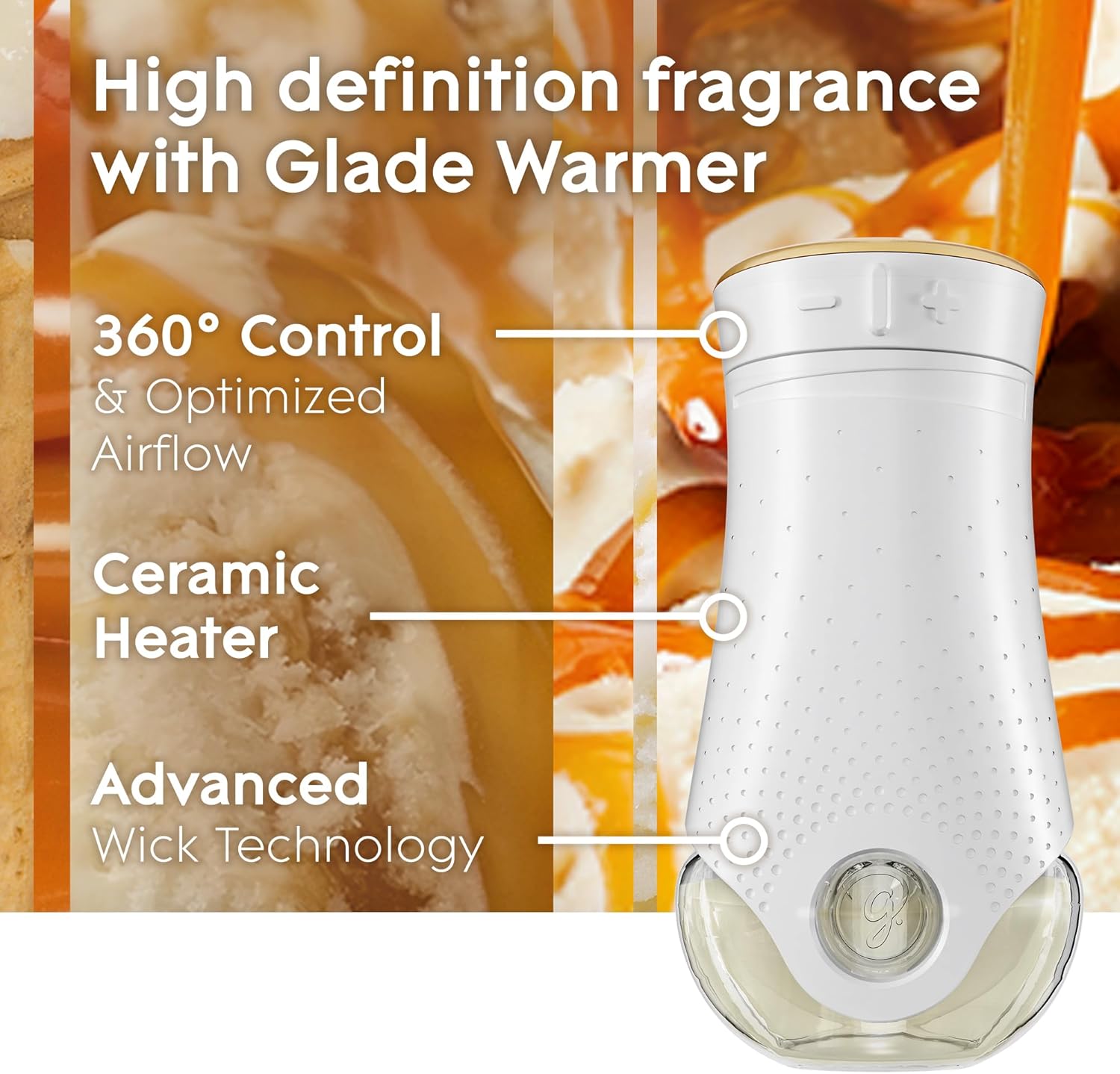 Glade PlugIns Refills Air Freshener, Scented and Essential Oils for Home and Bathroom, Apple Cinnamon, 3.35 Fl Oz, 5 Count