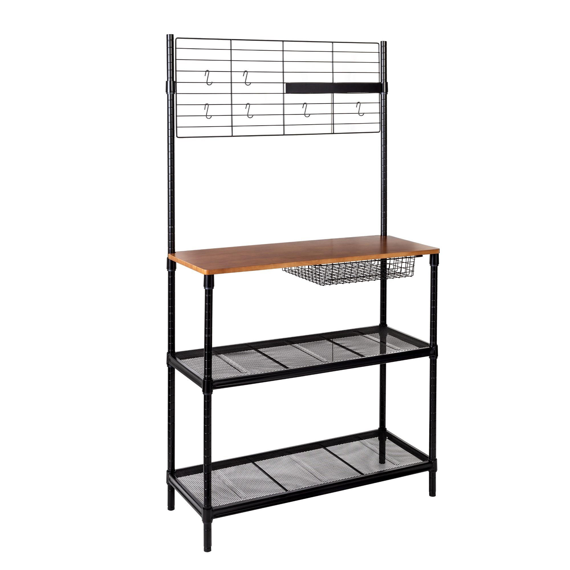 Kitchen Island with Pot Racks