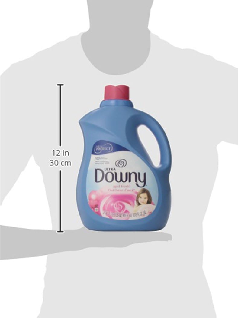 Downy Ultra Laundry Fabric Softener Liquid, April Fresh Scent, 168 Total Loads (Pack of 3)