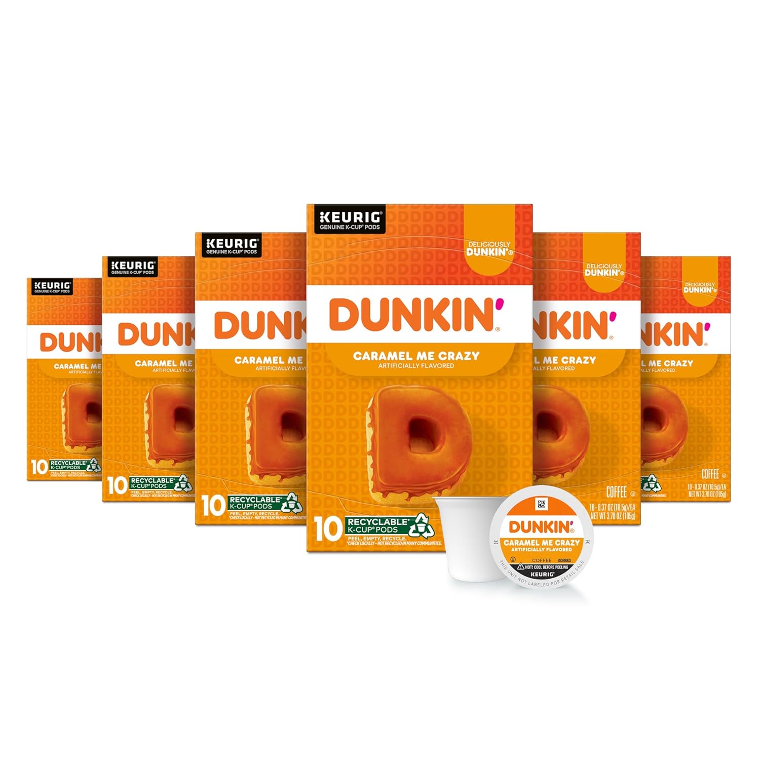 Dunkin' Original Blend Medium Roast Coffee, 60 Keurig K-Cup Pods