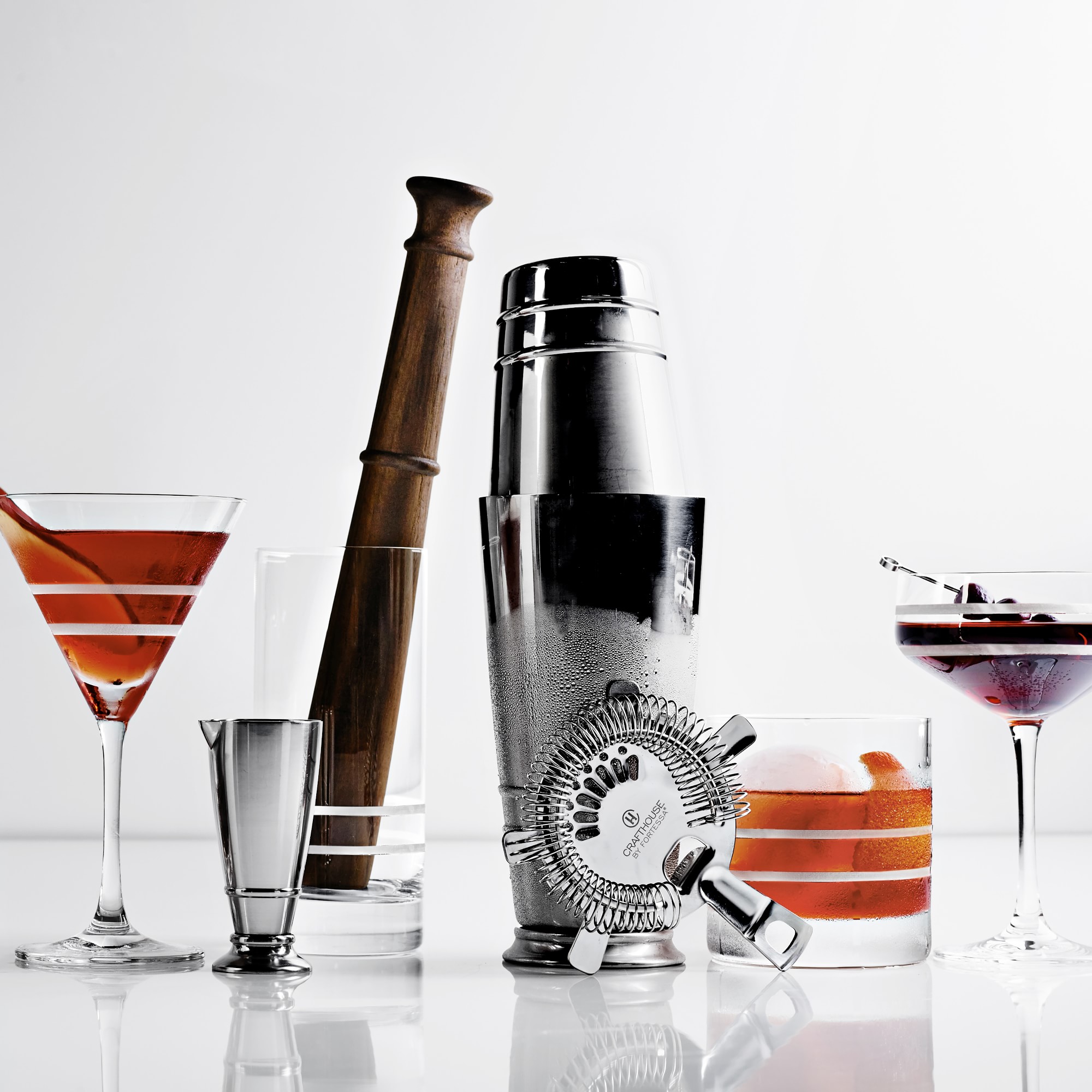 Crafthouse by Fortessa Cocktail Shaker Set