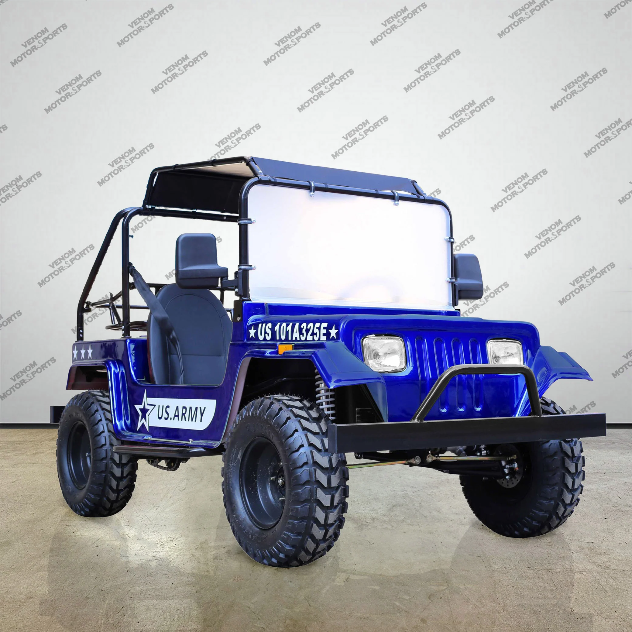 Venom 200cc Mini Jeep | Willys Edition | Full-Size | Automatic