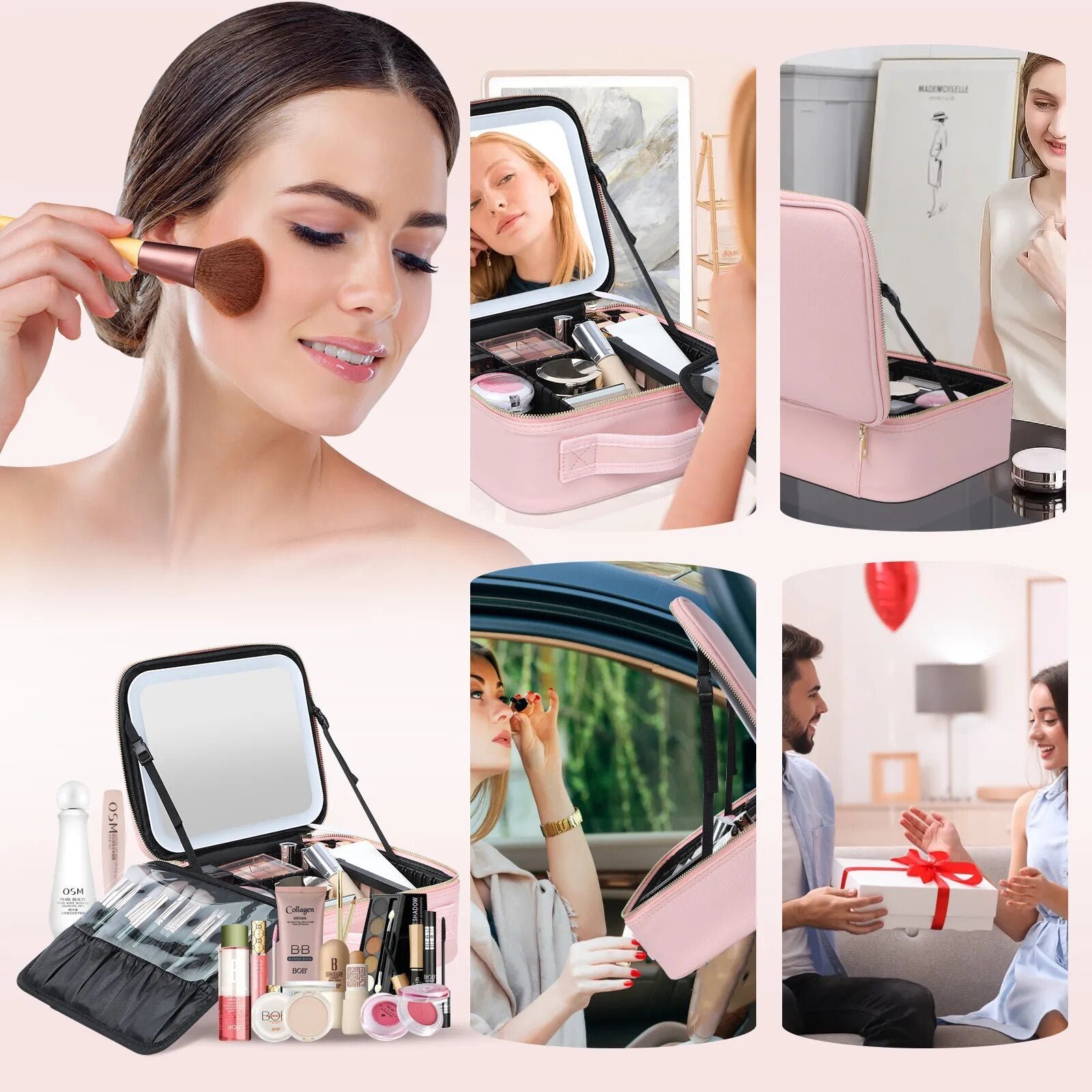 🔥Last Day 50% OFF 🔥LED Make-Up Case
