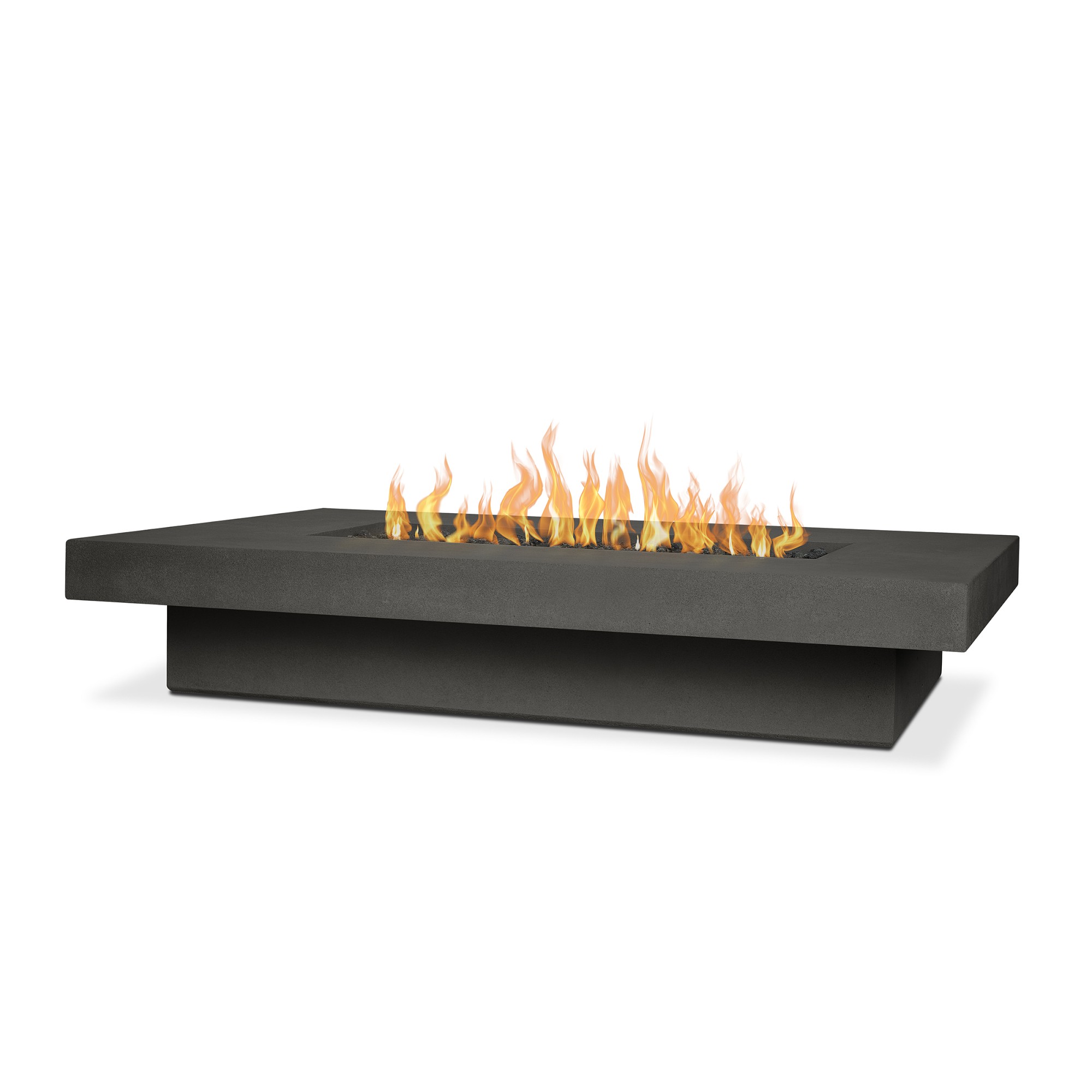Novato Low Rectangle Propane Fire Table (72