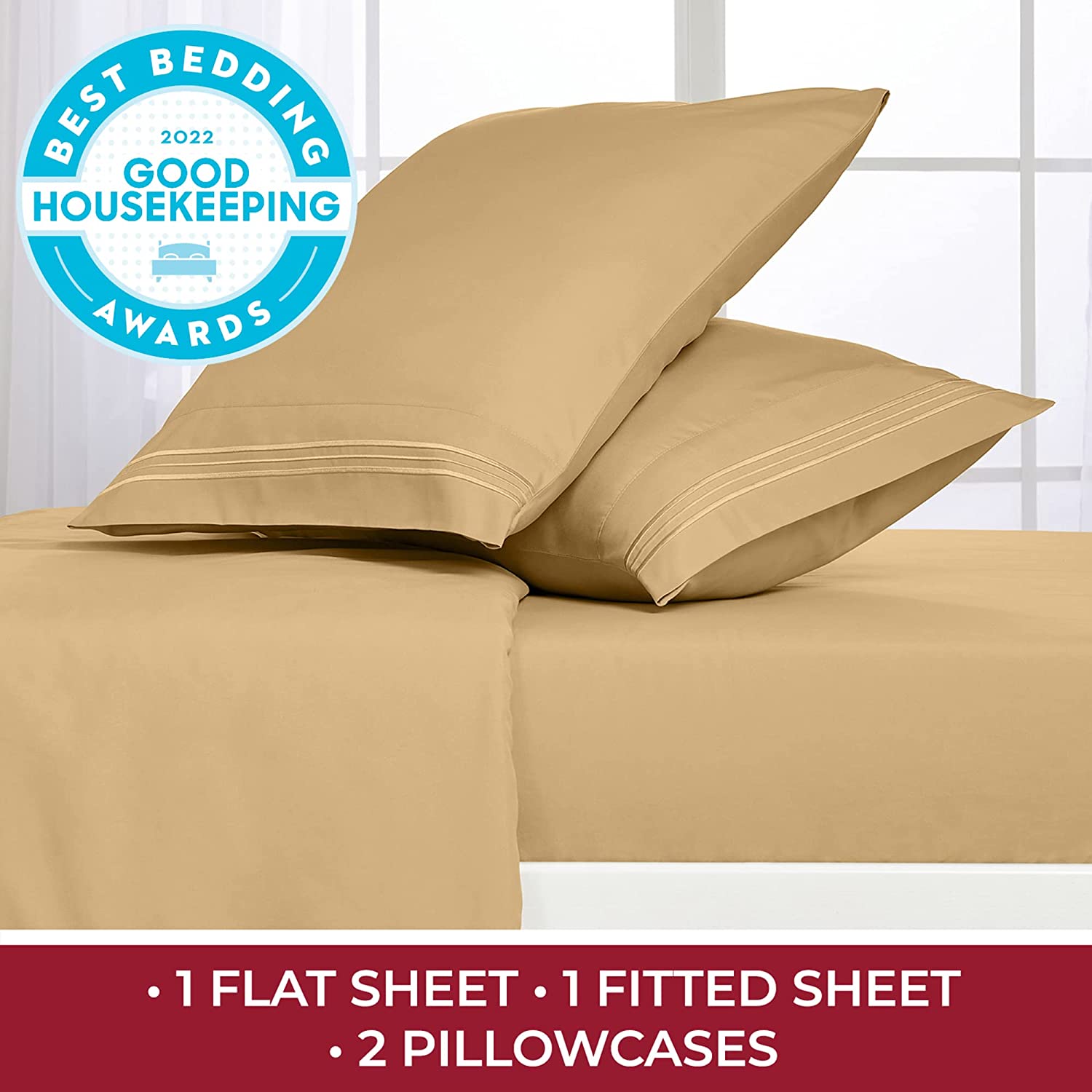 Queen Sheet Sett- 4 Piece
