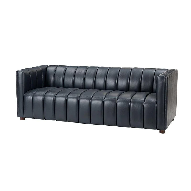Rowan Genuine Leather Vinyl Office Sofa -83