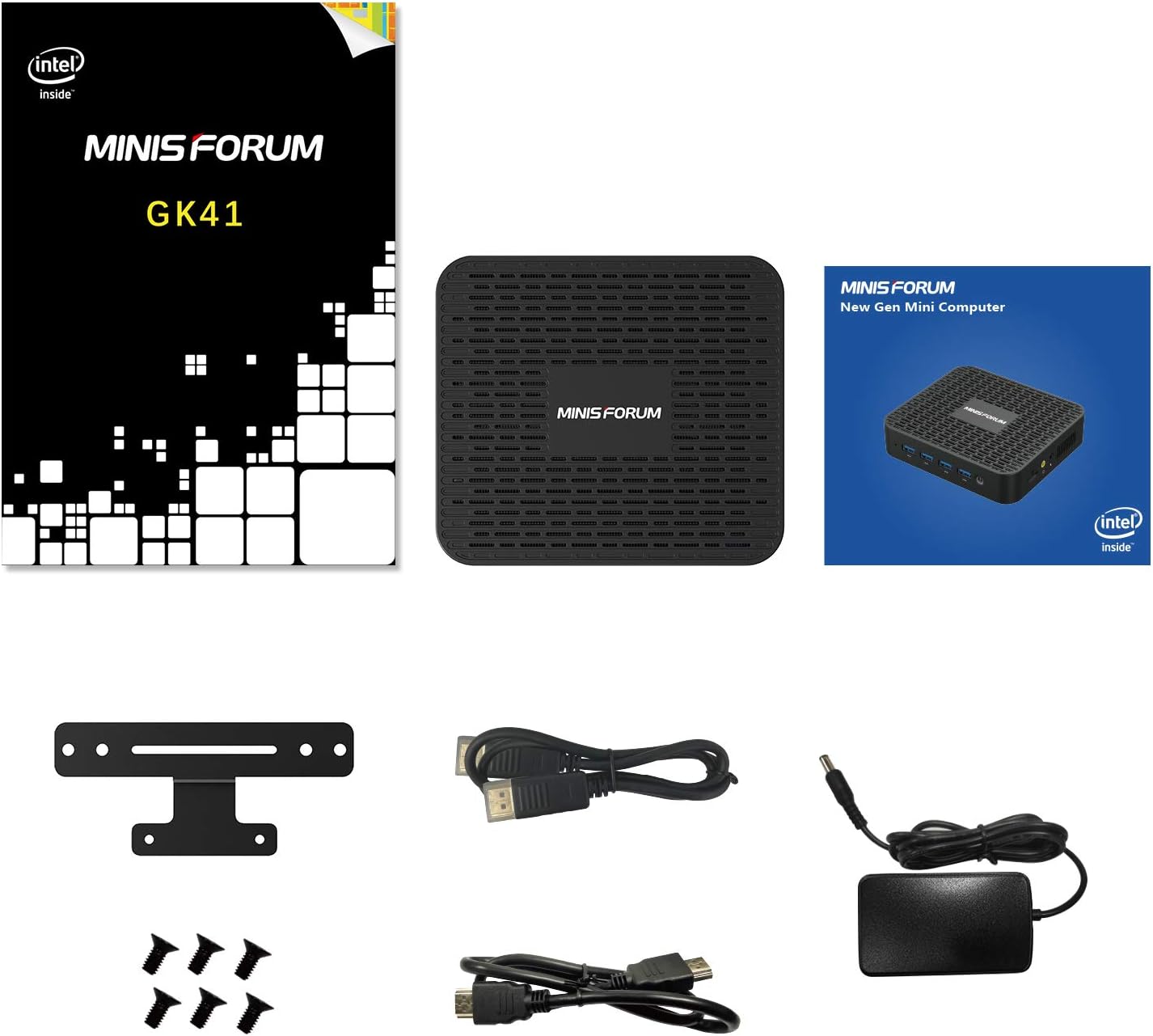 COOFUN Z83-W Mini PC, Atom x5-Z8350 Processor 2GB/32GB 1000Mbps LAN 2.4/5.8G Dual Band WiFi BT 4.0 with HDMI and VGA Ports, Windows 10,Fanless Computer