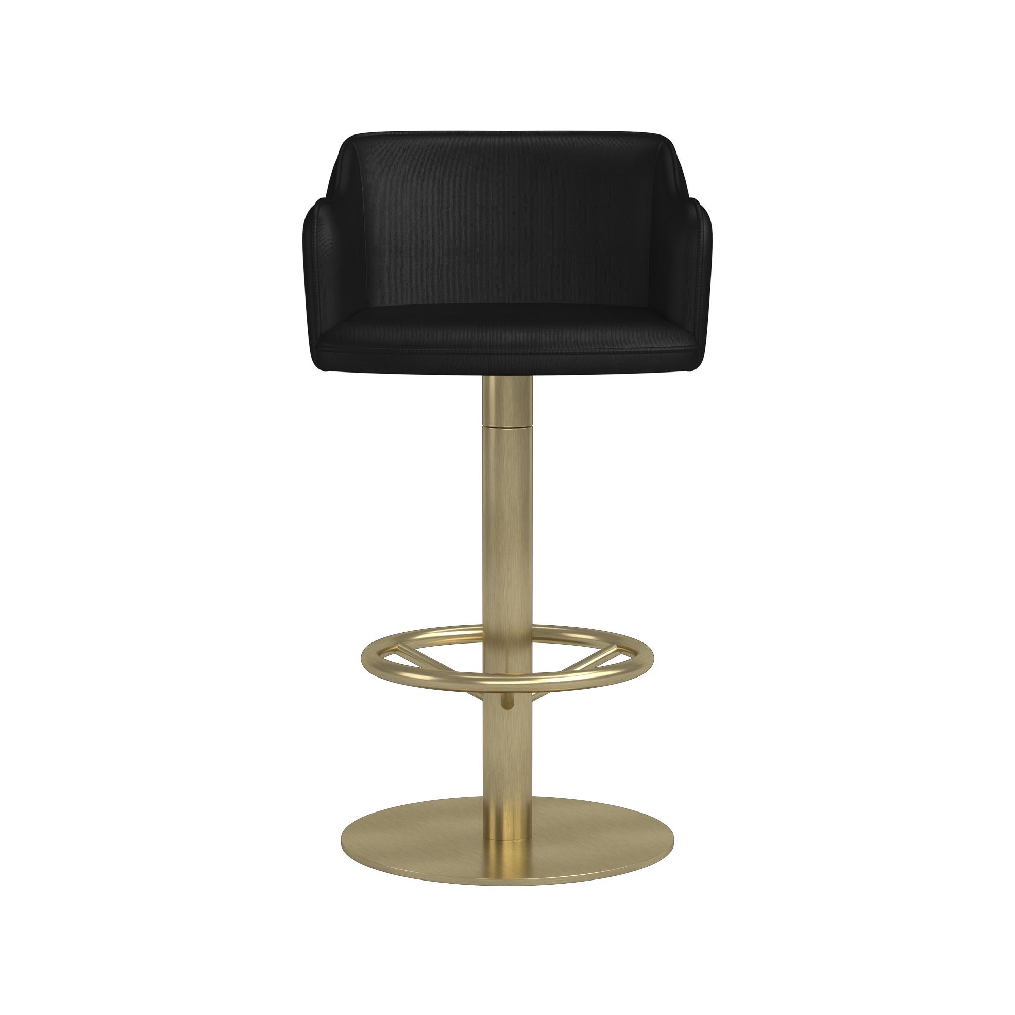 Harding Upholstered Pedestal Counter  & Bar Stool