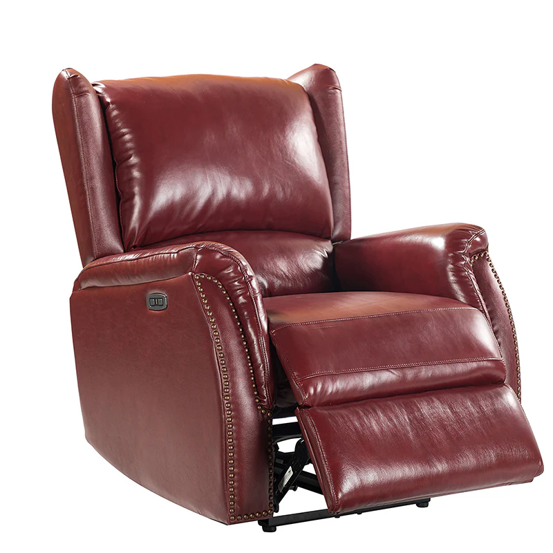 Flora Genuine Leather Power Recliner