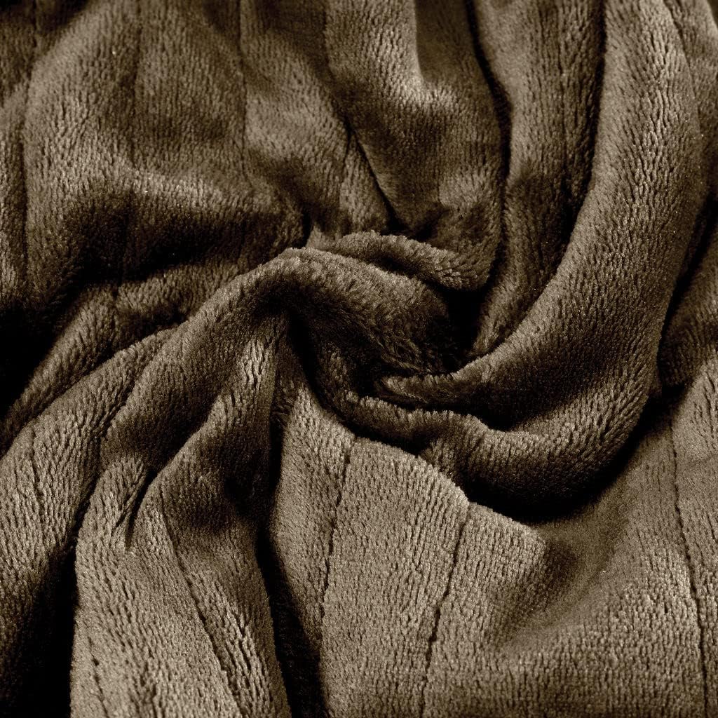 Medical king Heated Blanket, Machine Washable Extremely Soft & Comfortable Electric Blanket Throw Fast Heating with Hand Controller 10 Heating Settings & auto Shut-Off (Gray, 50 x 60)