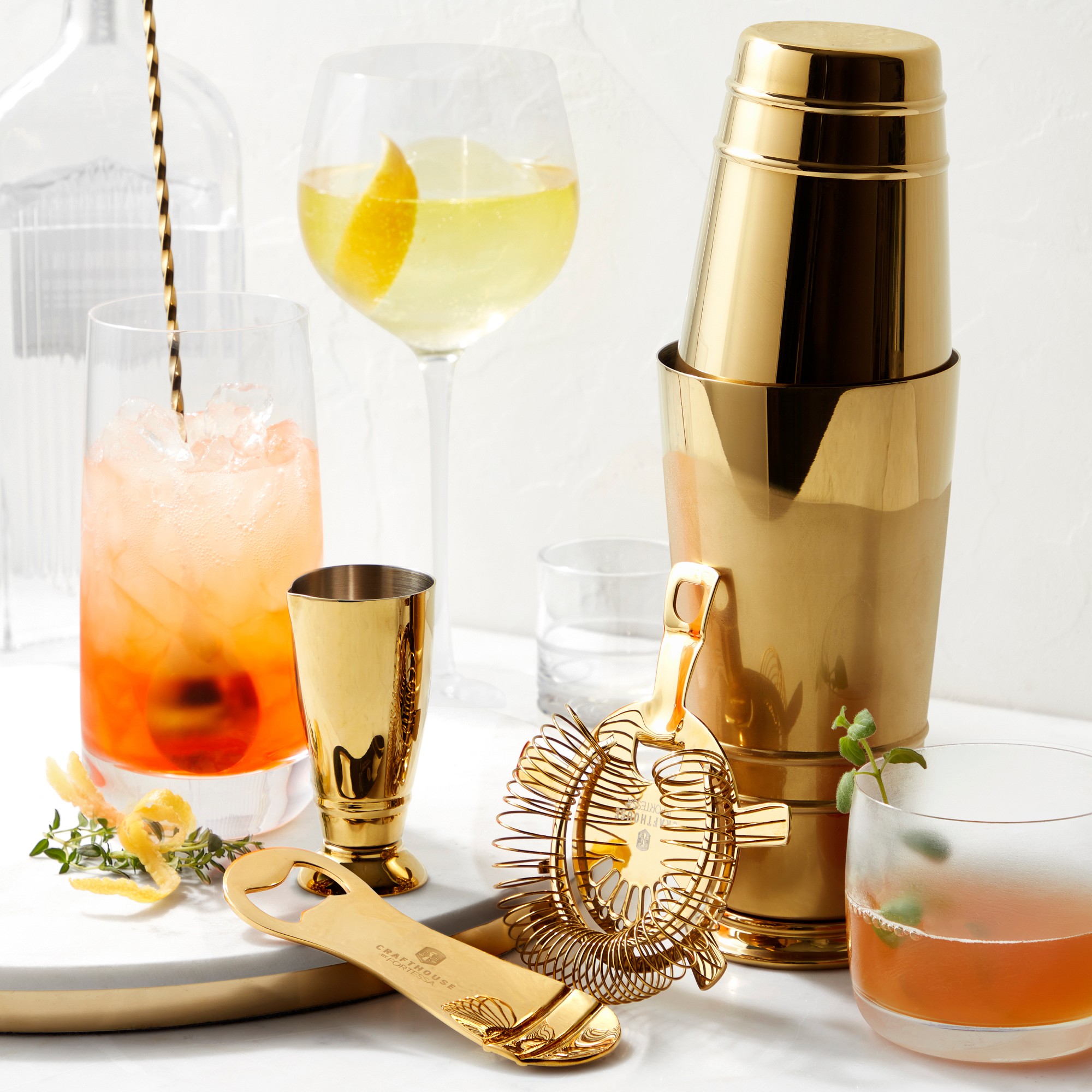 Williams Sonoma Reserve Double Old-Fashioned Glasses