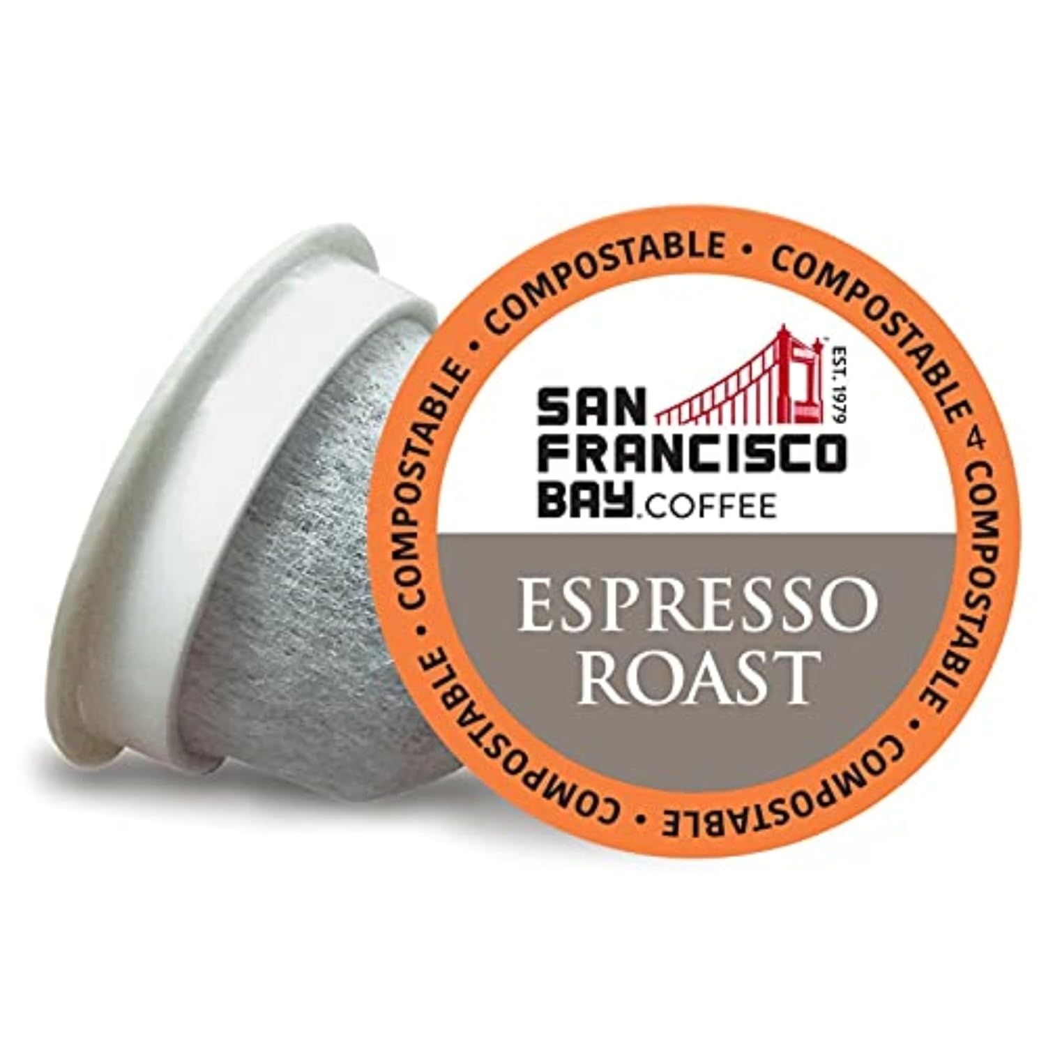 San Francisco Bay Compostable Coffee Pods - French Roast (80 Ct) K Cup Compatible including Keurig 2.0, Dark Roast