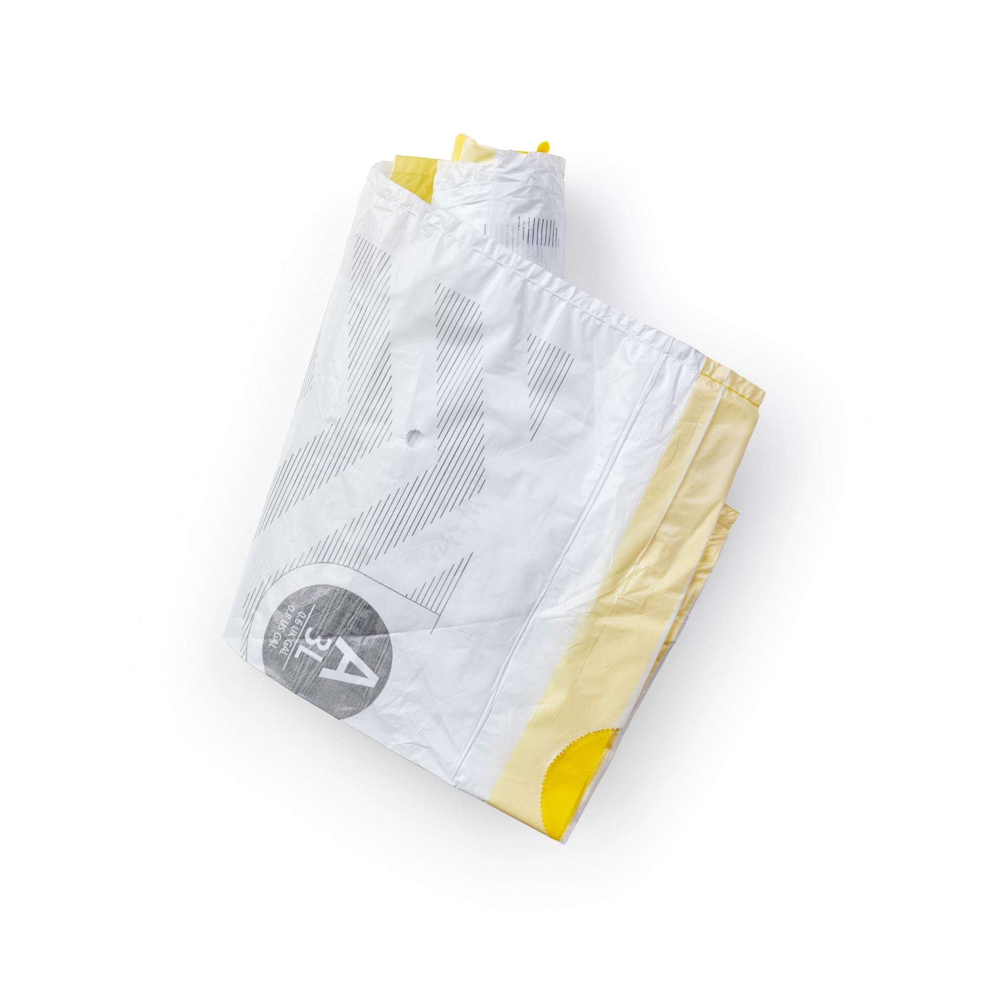 Brabantia PerfectFit Trash Bags, Code A, 0.8 Gallon (3L), 200-Count