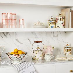 MacKenzie-Childs Wildflowers Tea Kettle