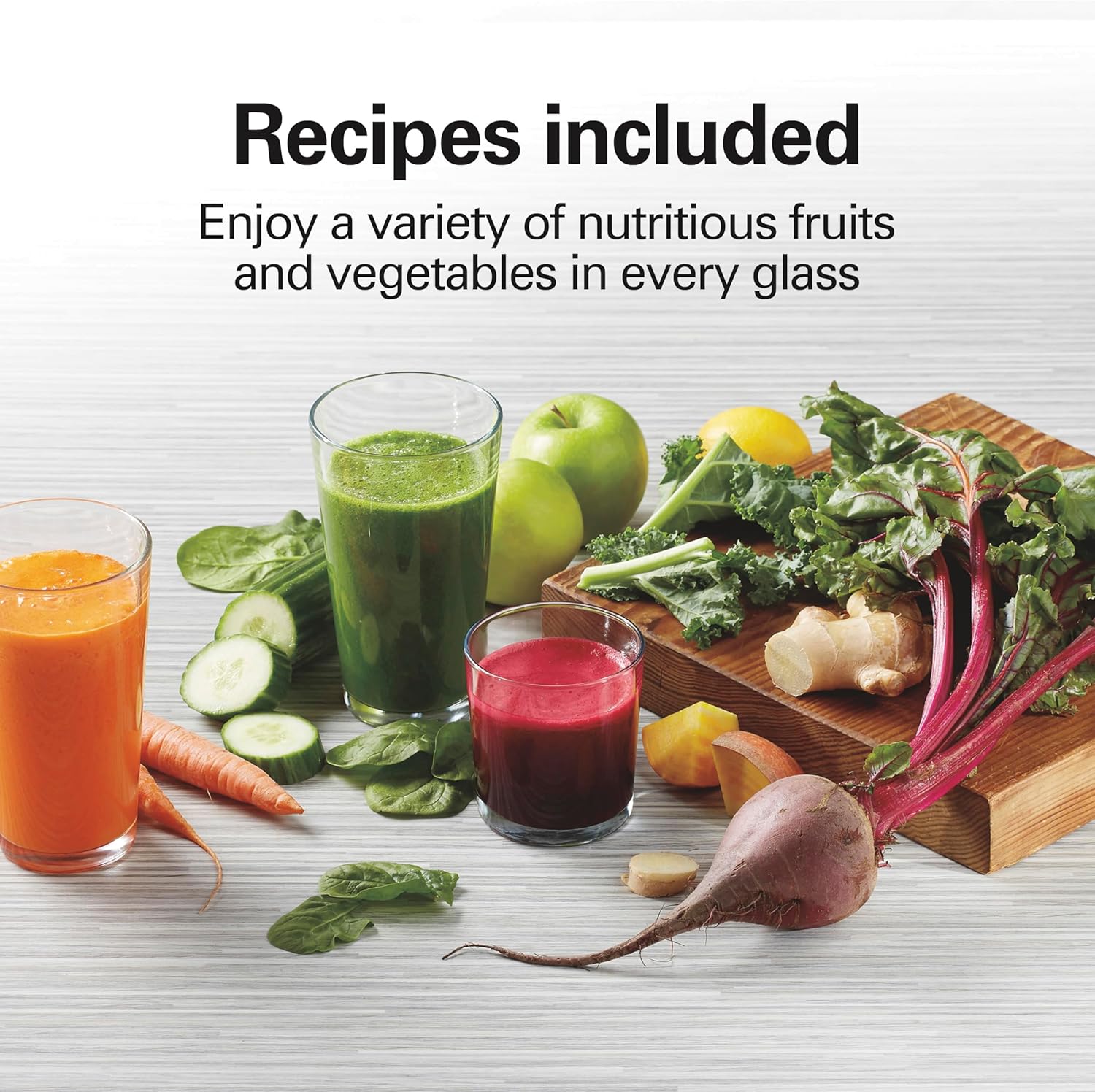 Hamilton Beach Juicer Machine, Big Mouth Large 3” Feed Chute for Whole Fruits and Vegetables, Easy to Clean, Centrifugal Extractor, BPA Free, 800W Motor, Black