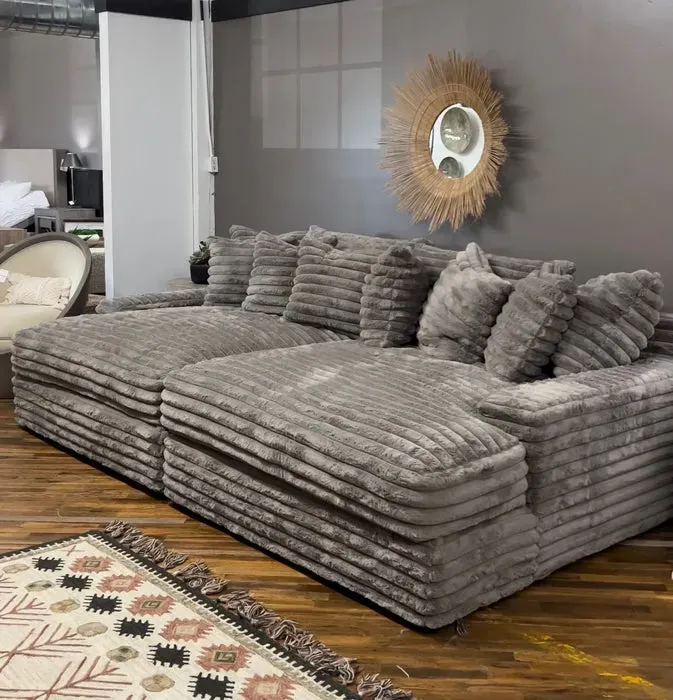 Comfy Upholstered Chaise Lounge