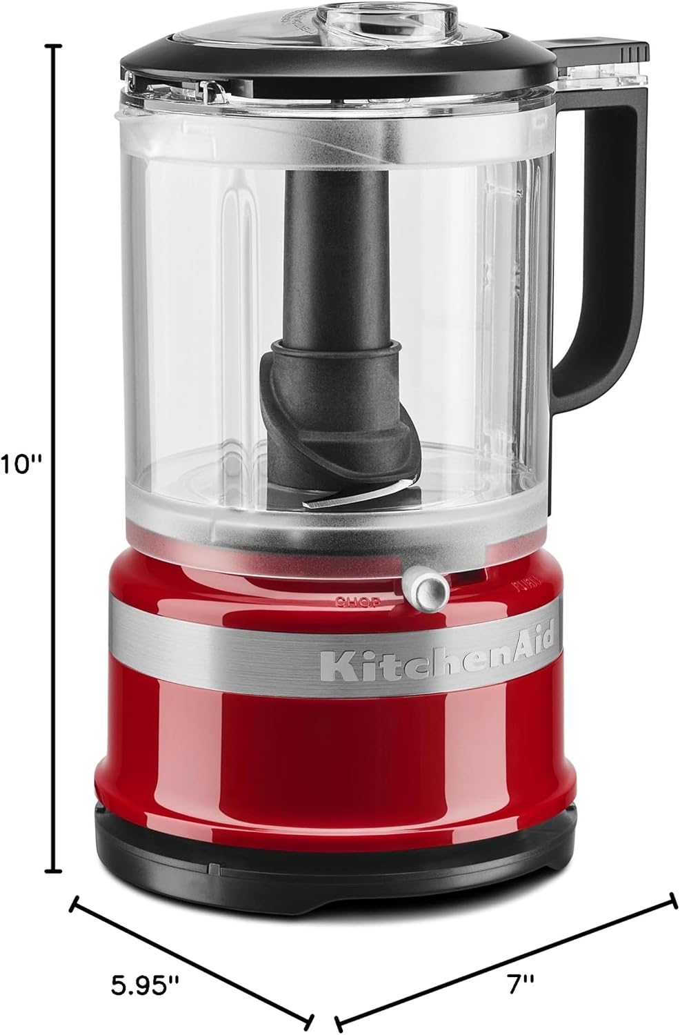 KitchenAid 5 Cup Food Chopper - KFC0516, Empire Red