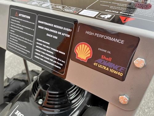 DELEKS MD-400-BS chain driven mini dumper