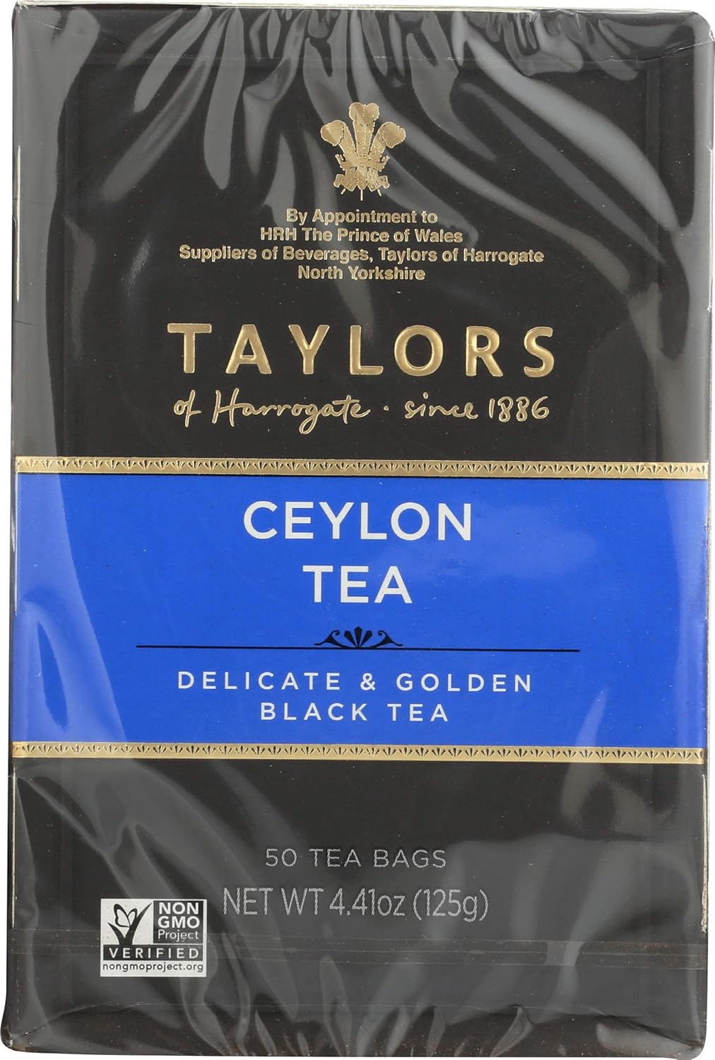 Taylors of Harrogate Organic Peppermint Herbal Tea, 50 Count