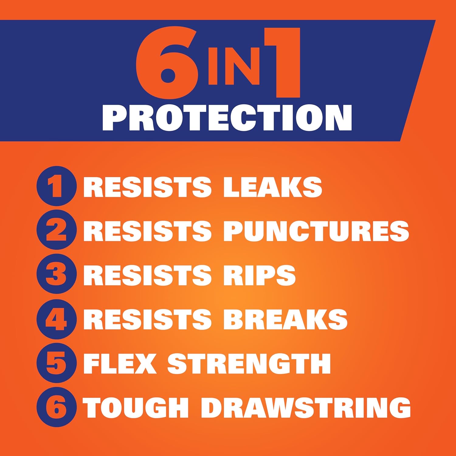 Hefty Ultra Strong Lawn and Leaf Large Trash Bags, 39 Gallon, 16 Count