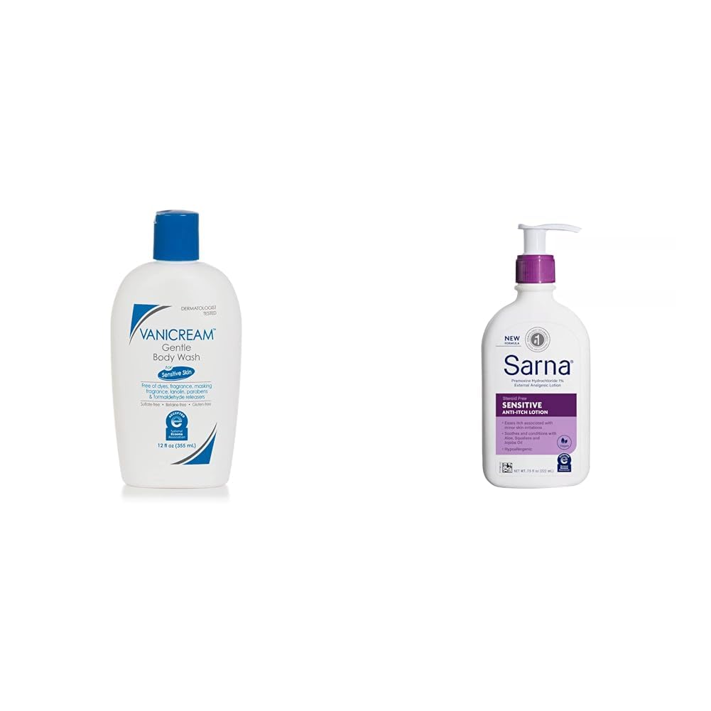 Vanicream Gentle Body Wash -12 fl oz - Formulated Without Common Irritants for Those with Sensitive Skin