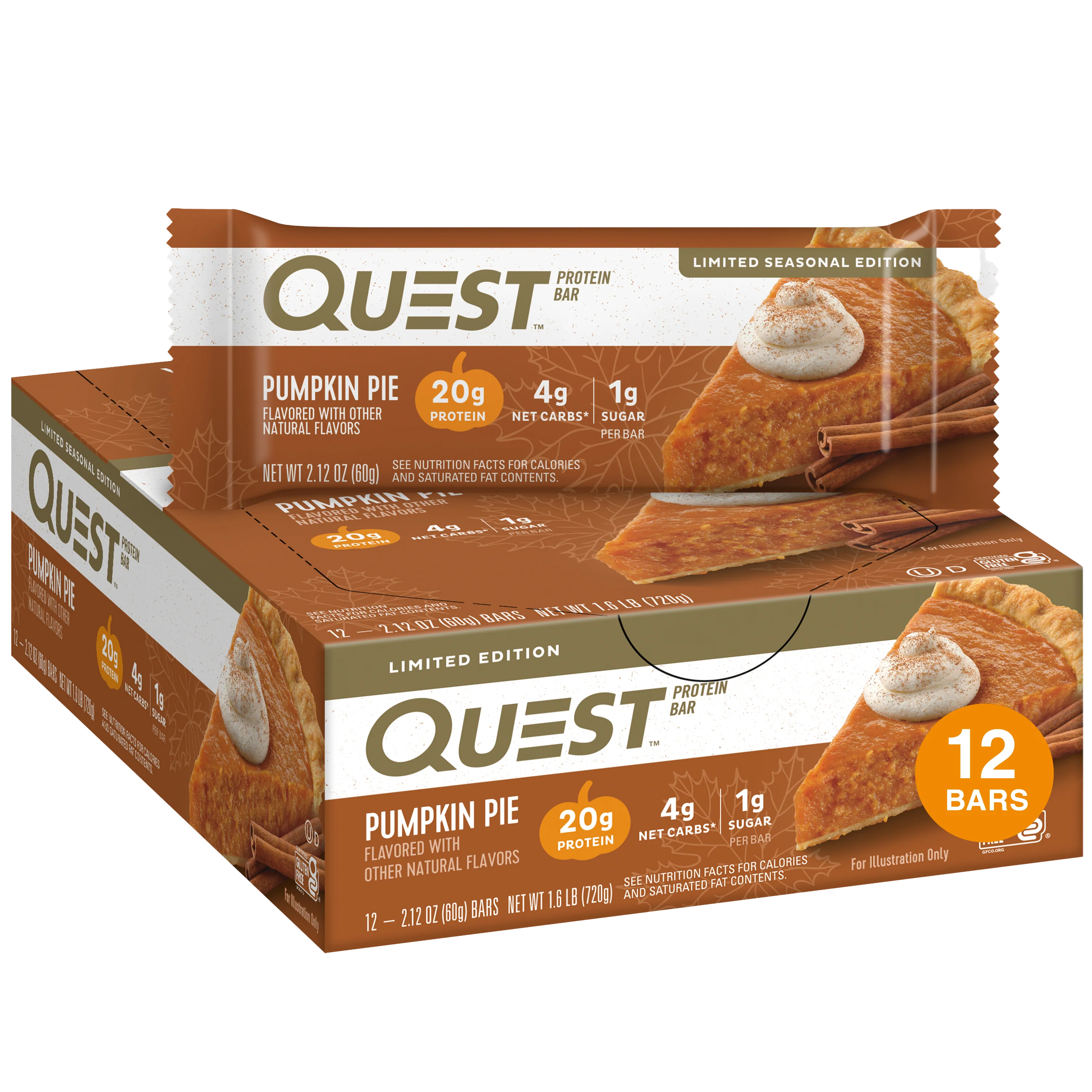 Pumpkin Pie Protein Bars