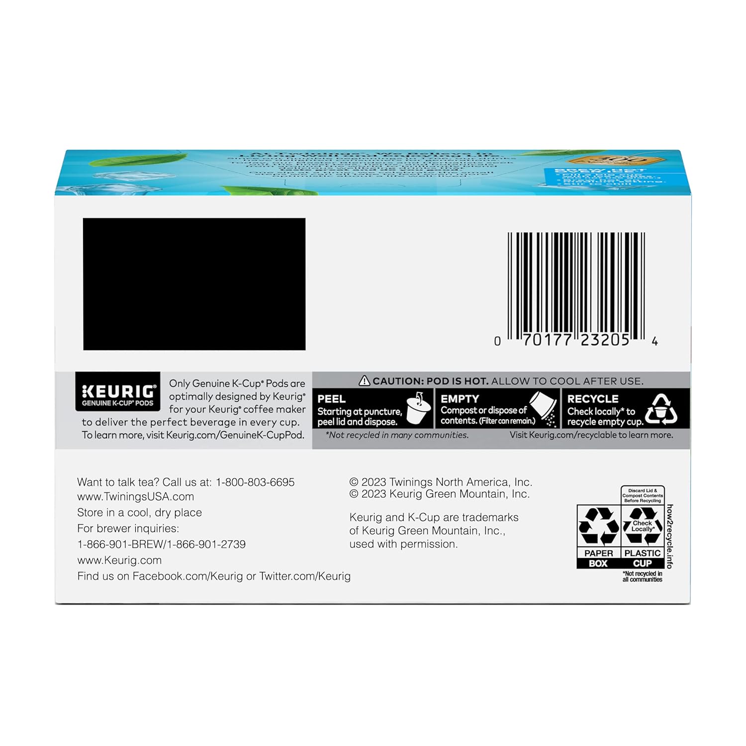 Twinings English Breakfast Black Tea K-Cup Pods for Keurig, 24 Count (Pack of 1), Smooth, Flavourful, Robust, Caffeinated, Enjoy Hot or Iced | Packaging May Vary