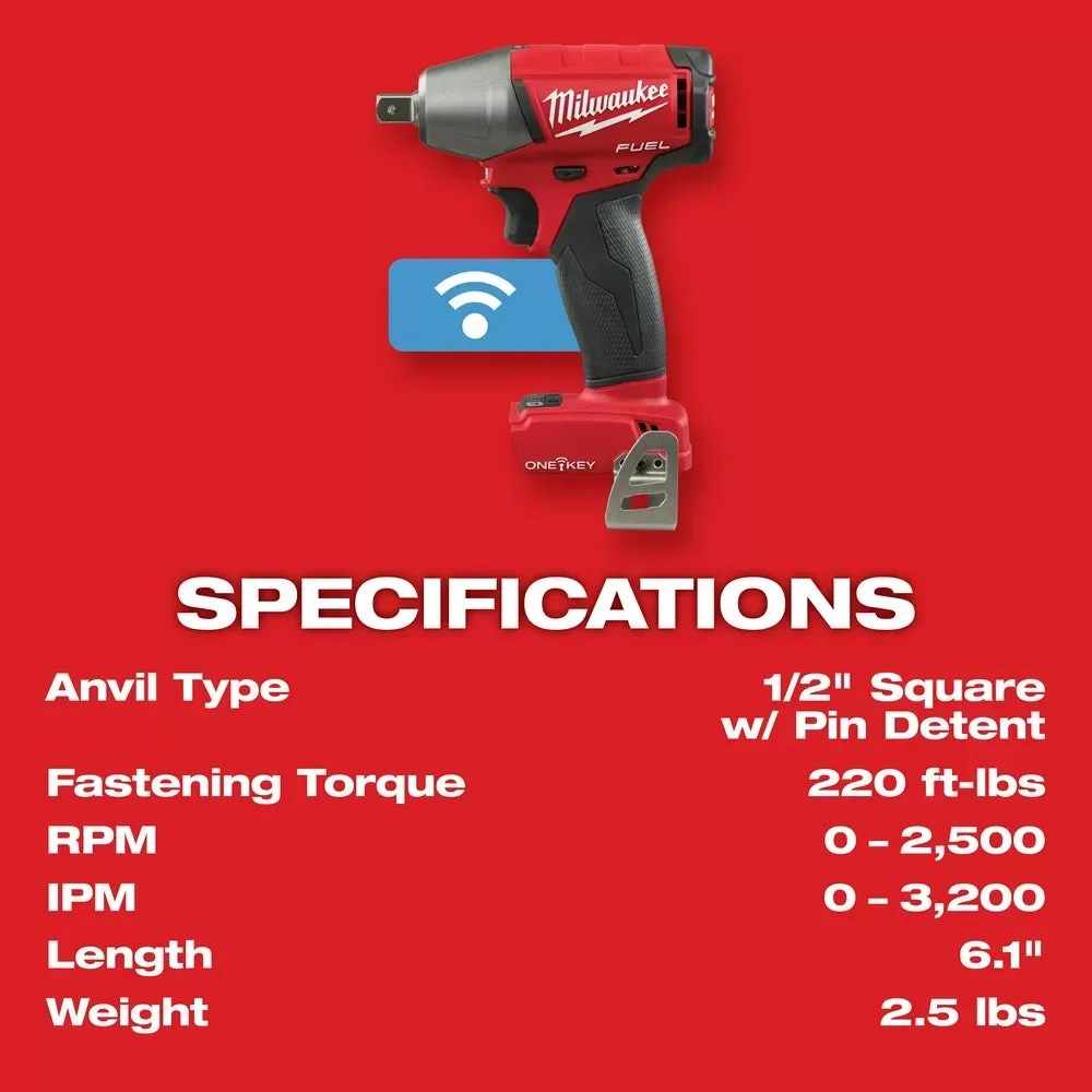 Milwaukee Pre-Sale 2759-80 M18 FUEL 18V 1/2