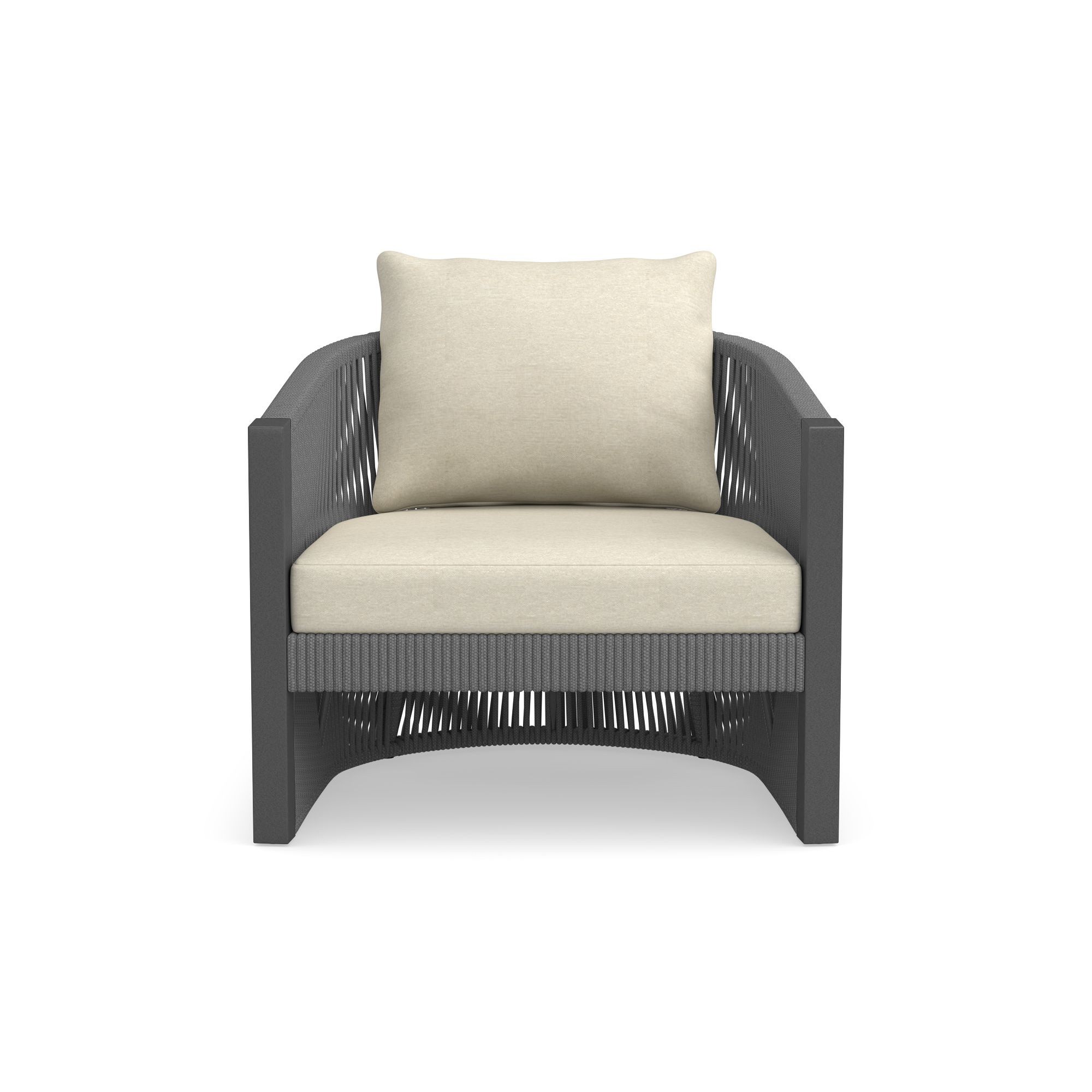 Pasadena Metal Club Chair Cushions