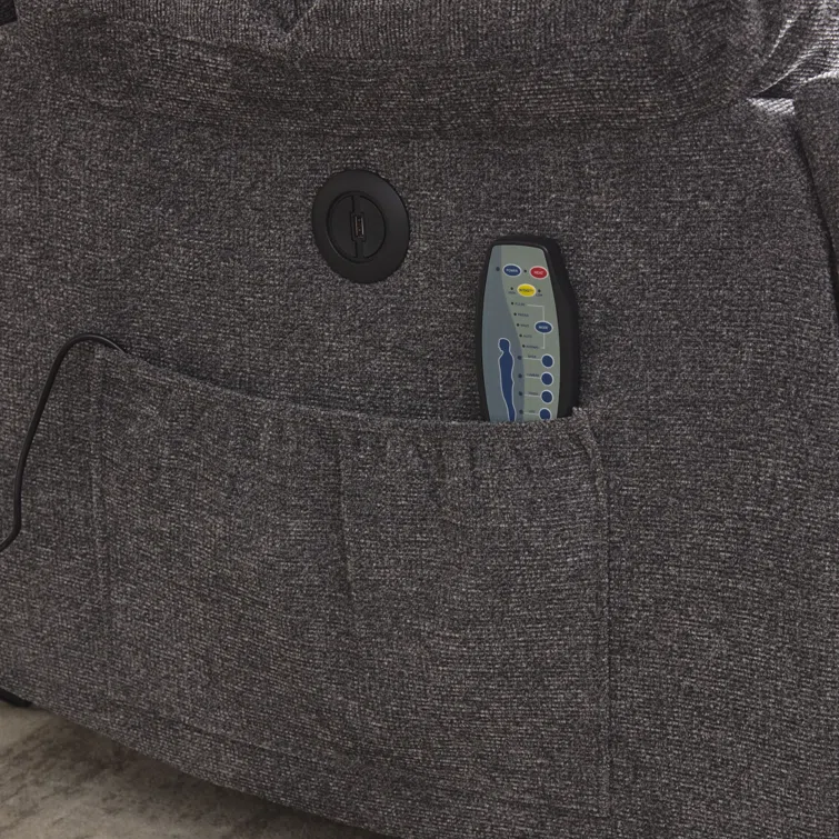 41'' Oversized Power Lift Chair - Heated Massage Electric Recliner with Super Soft Padding