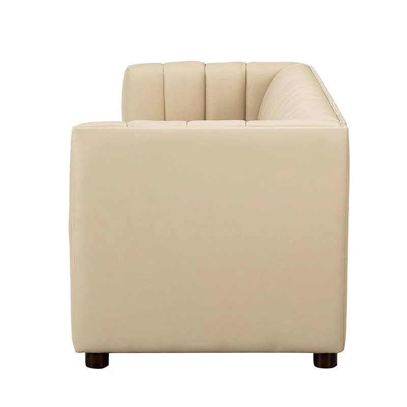 Rowan Genuine Leather Vinyl Office Sofa -83