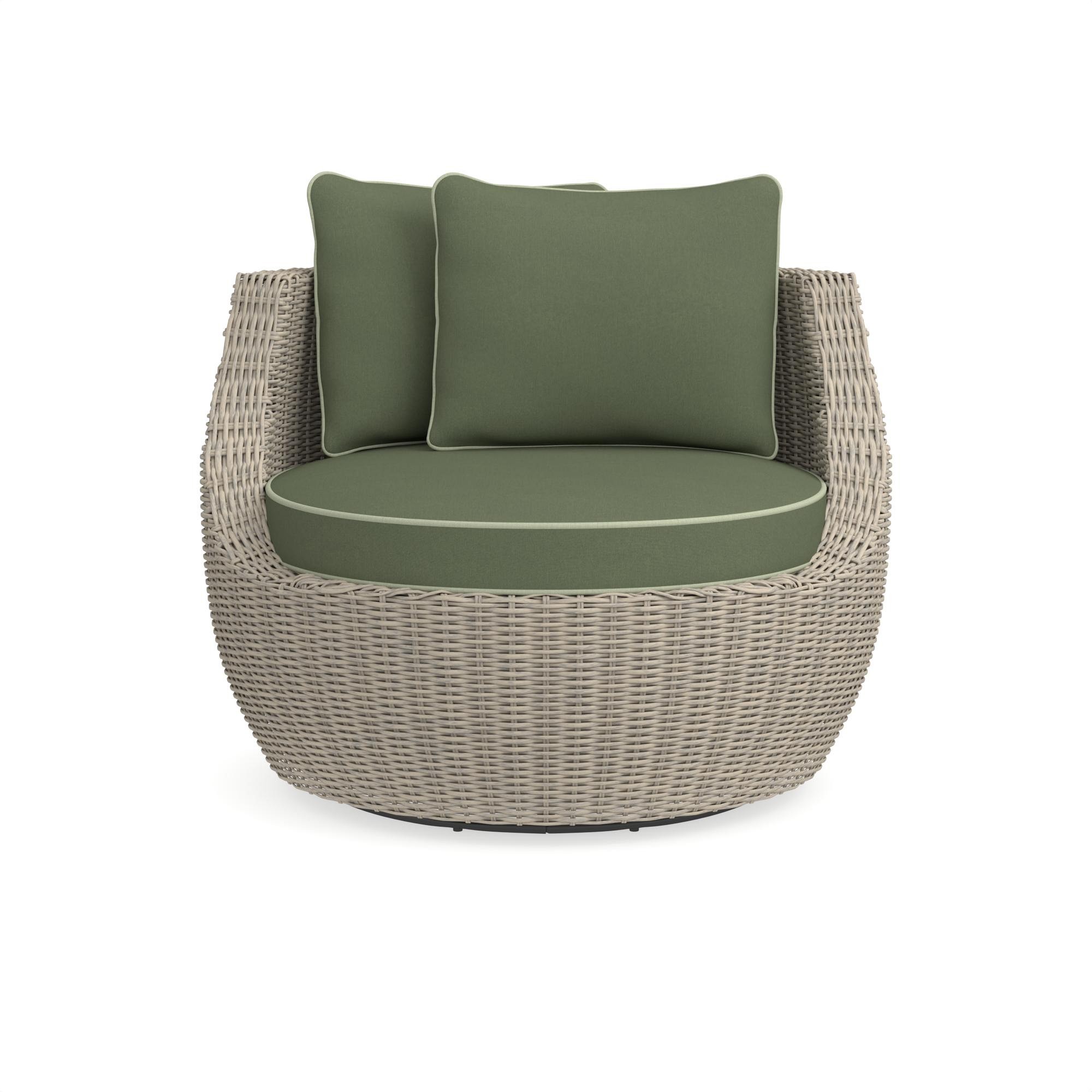 San Clemente Curved Swivel Chair Cushions